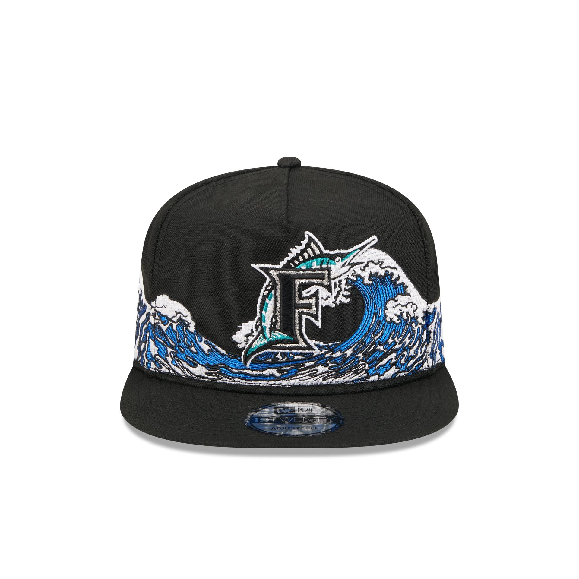 Alternative view of Miami Marlins Tidal Flow 19Twenty Adjustable Hat