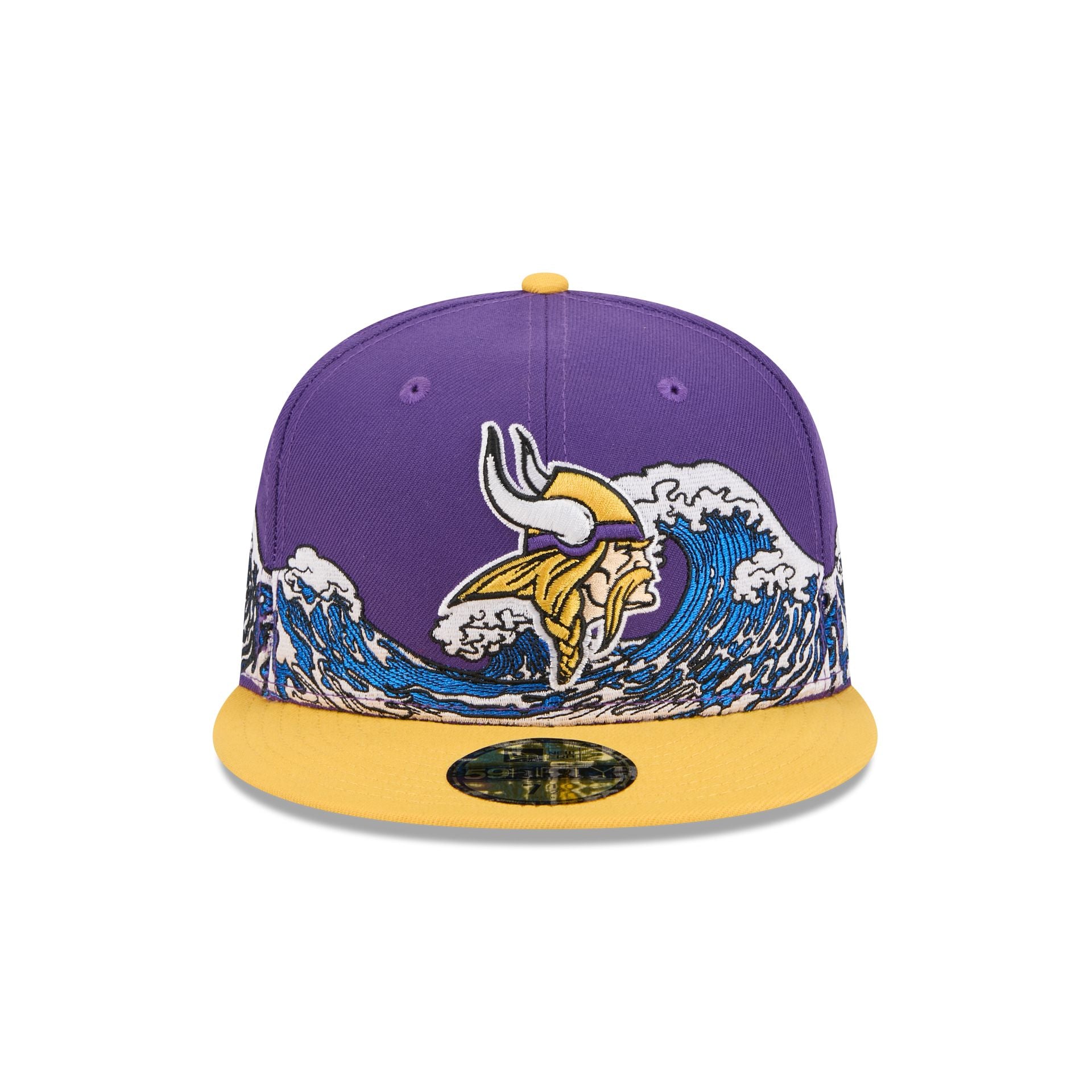Alternative view of Minnesota Vikings Tidal Flow 59Fifty Fitted Hat