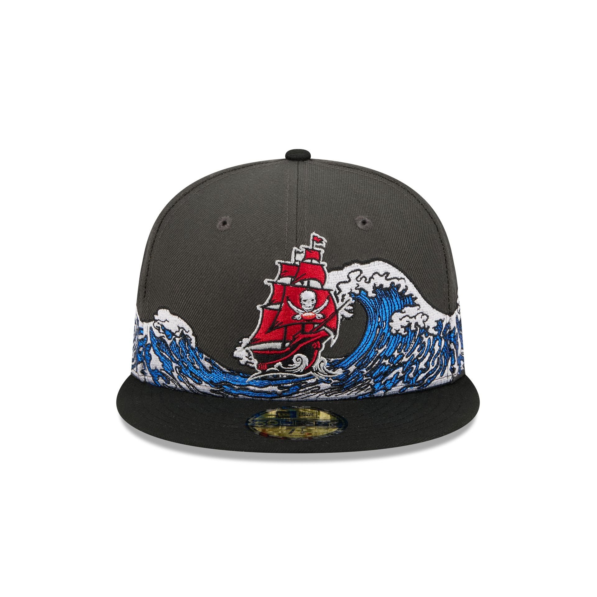 Alternative view of Tampa Bay Buccaneers Tidal Flow 59Fifty Fitted Hat
