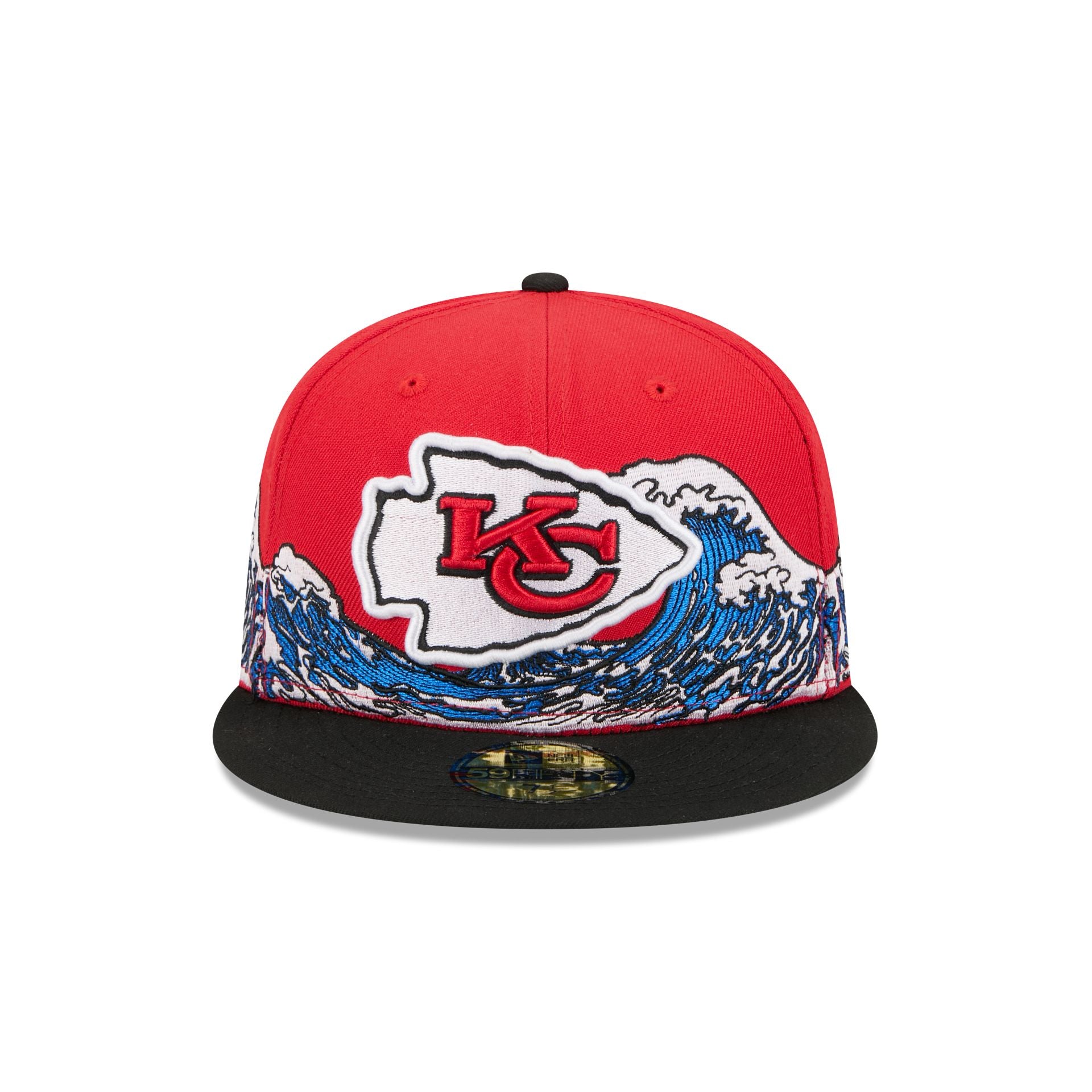 Alternative view of Kansas City Chiefs Tidal Flow 59Fifty Fitted Hat