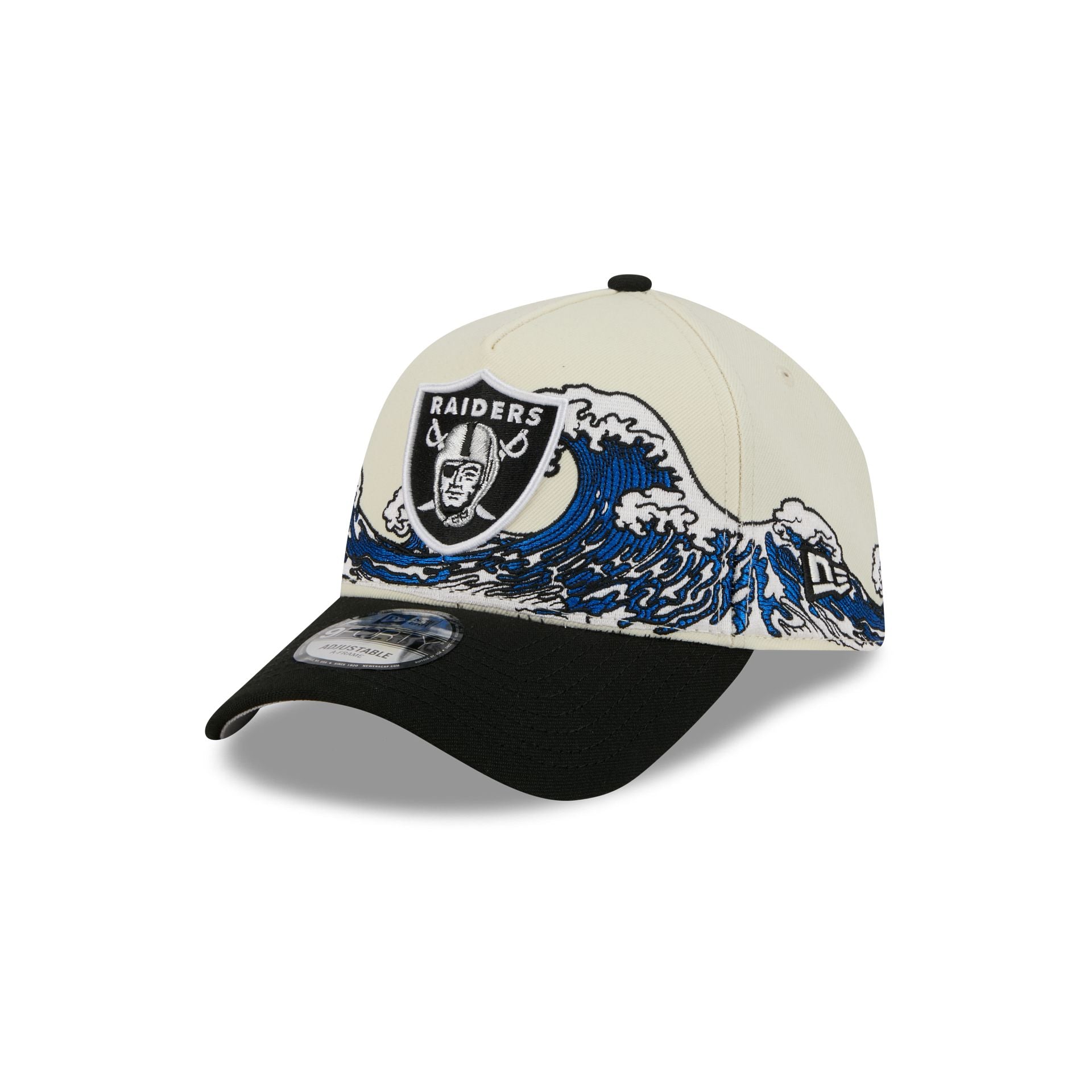 Las Vegas Raiders Tidal Flow 9Forty A-Frame Snapback Hat