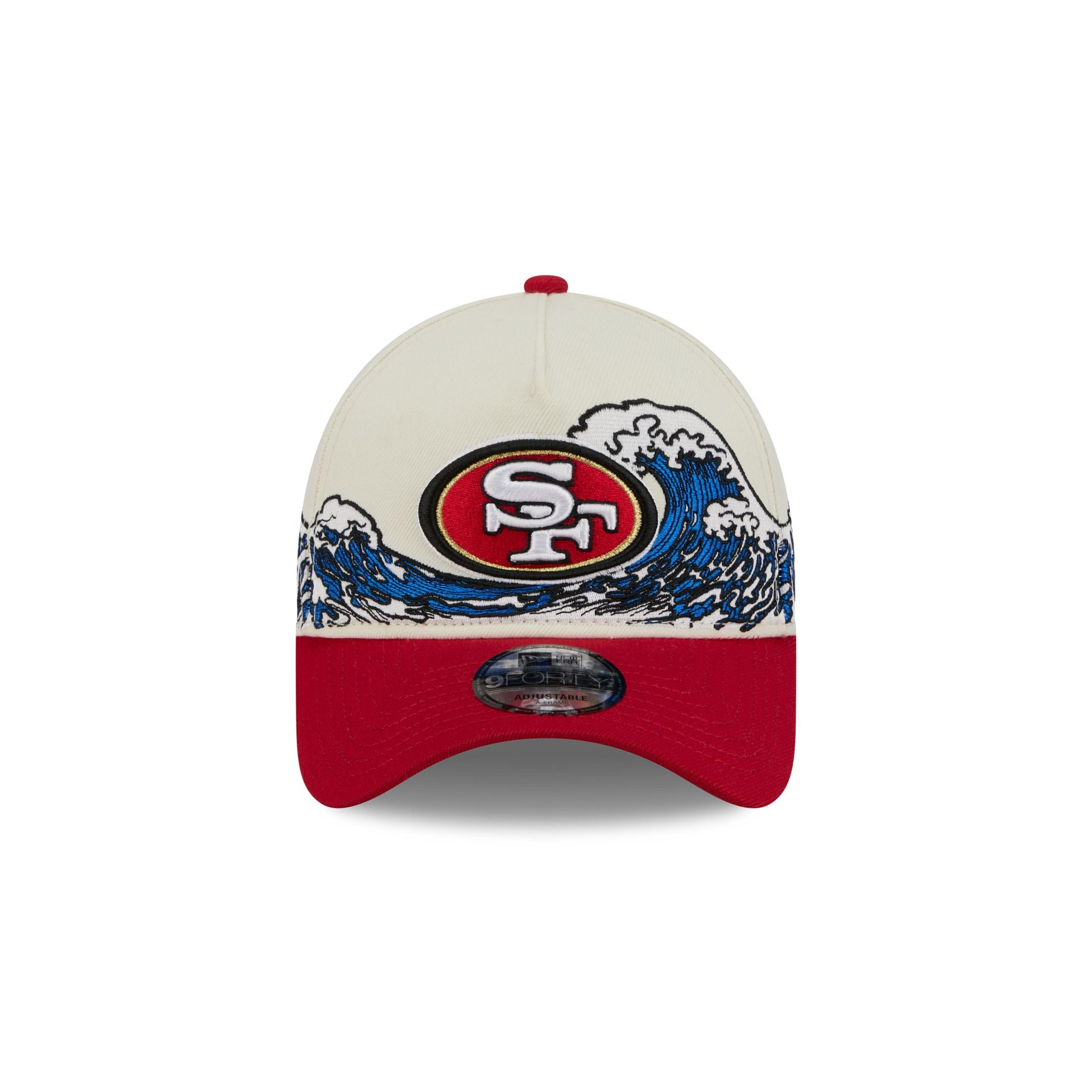 Alternative view of San Francisco 49Ers Tidal Flow 9Forty A-Frame Snapback Hat