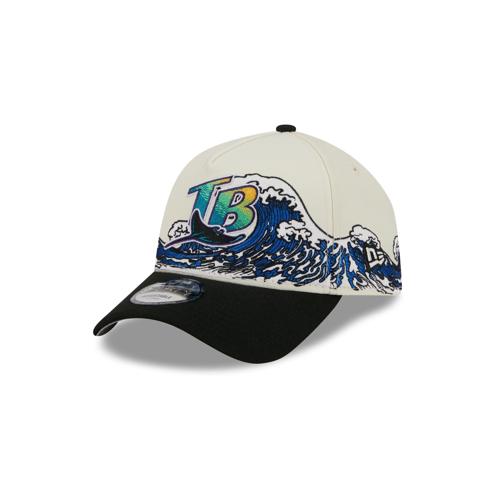 Tampa Bay Rays Tidal Flow 9Forty A-Frame Snapback Hat