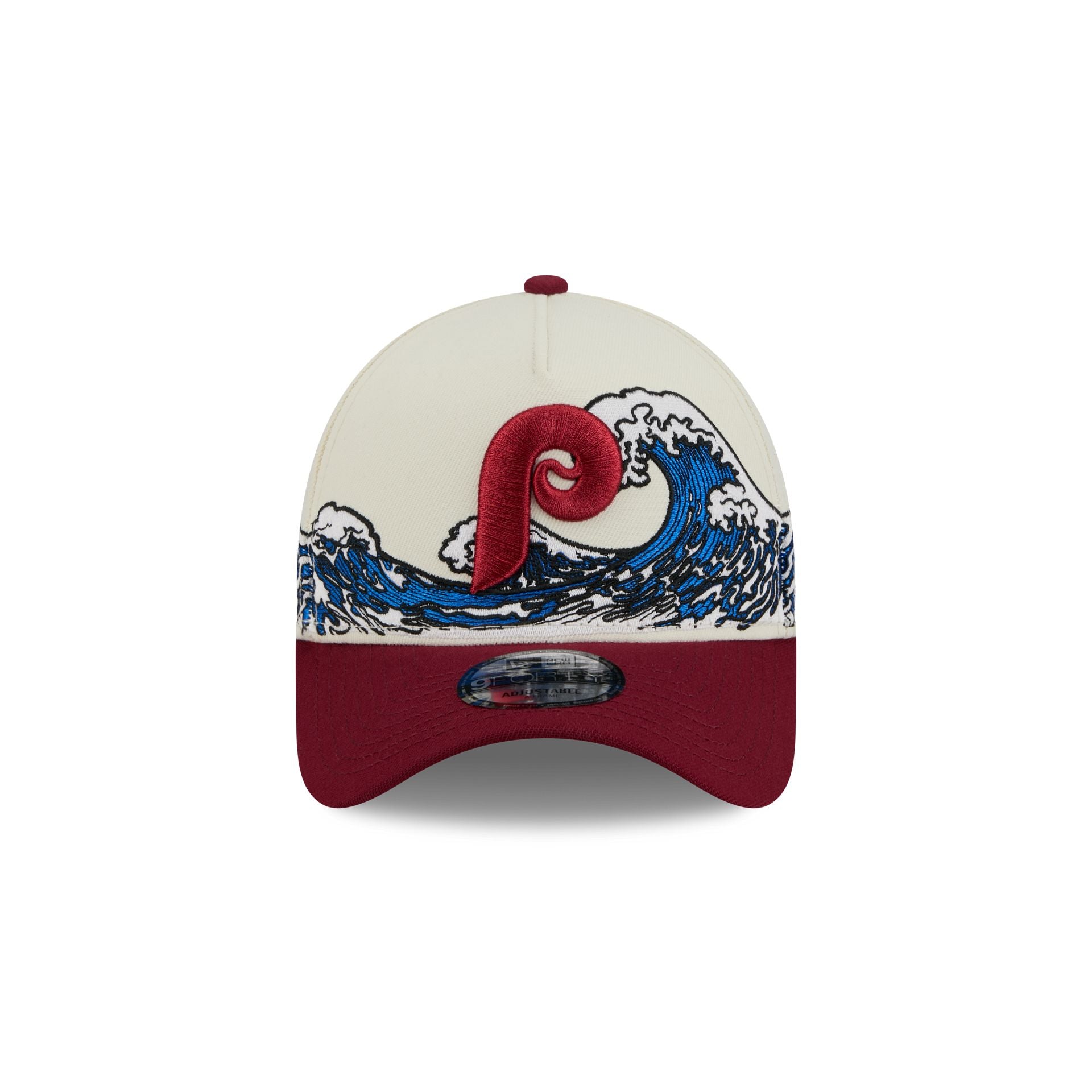 Alternative view of Philadelphia Phillies Tidal Flow 9Forty A-Frame Snapback Hat
