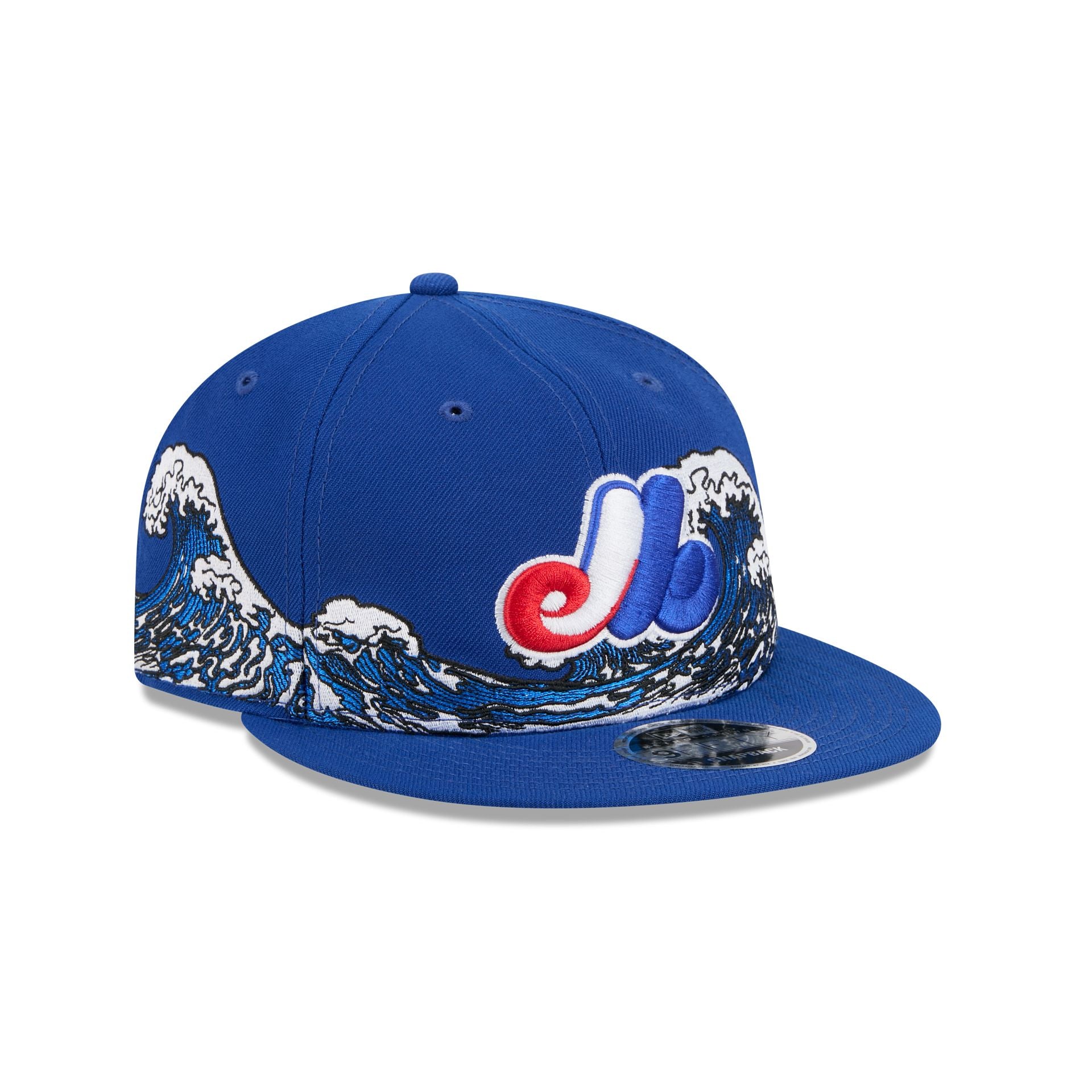Montreal Expos Tidal Flow Retro Crown 9Fifty Adjustable Hat - Image 3
