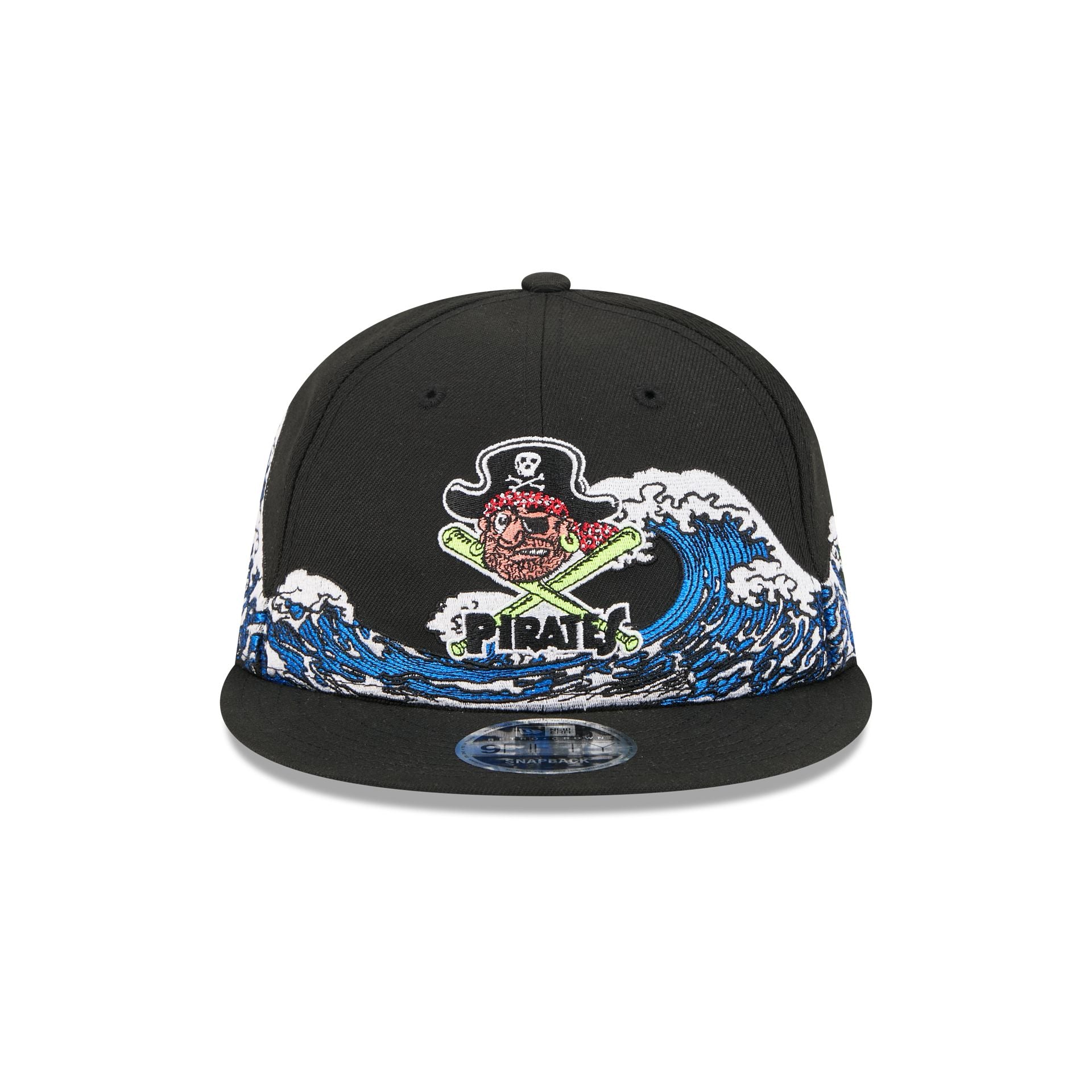 Alternative view of Pittsburgh Pirates Tidal Flow Retro Crown 9Fifty Adjustable Hat