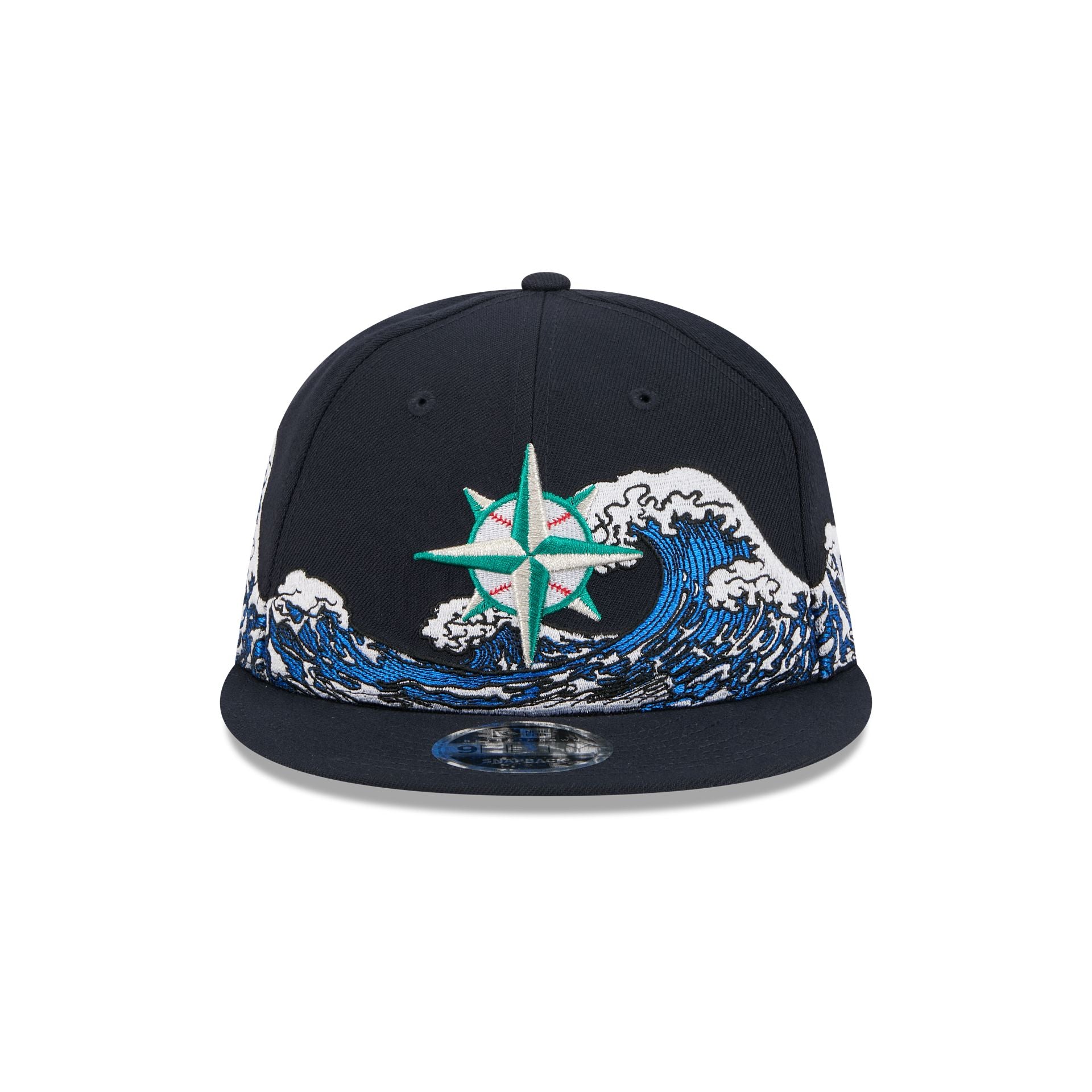 Alternative view of Seattle Mariners Tidal Flow Retro Crown 9Fifty Adjustable Hat