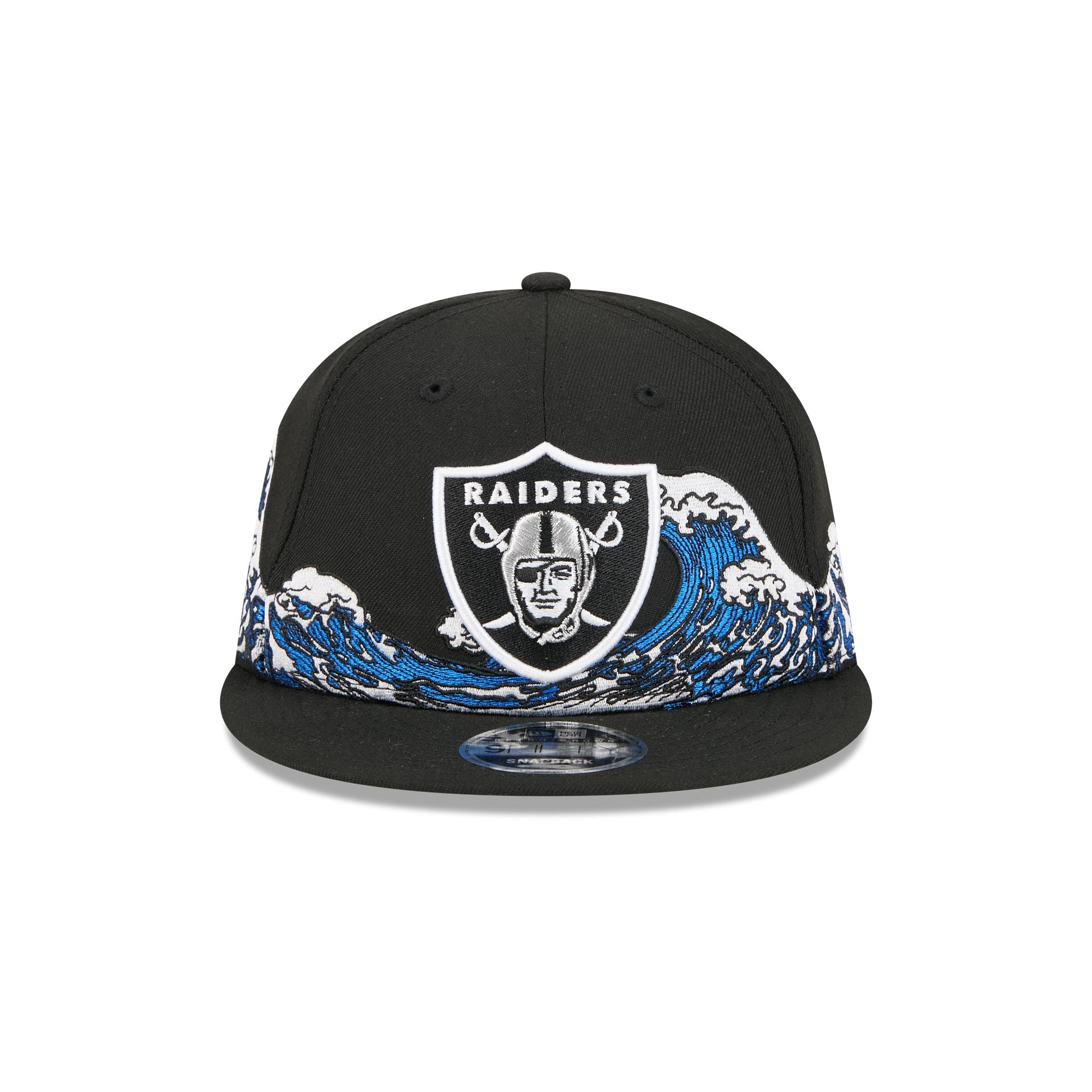 Alternative view of Las Vegas Raiders Tidal Flow Retro Crown 9Fifty Adjustable Hat