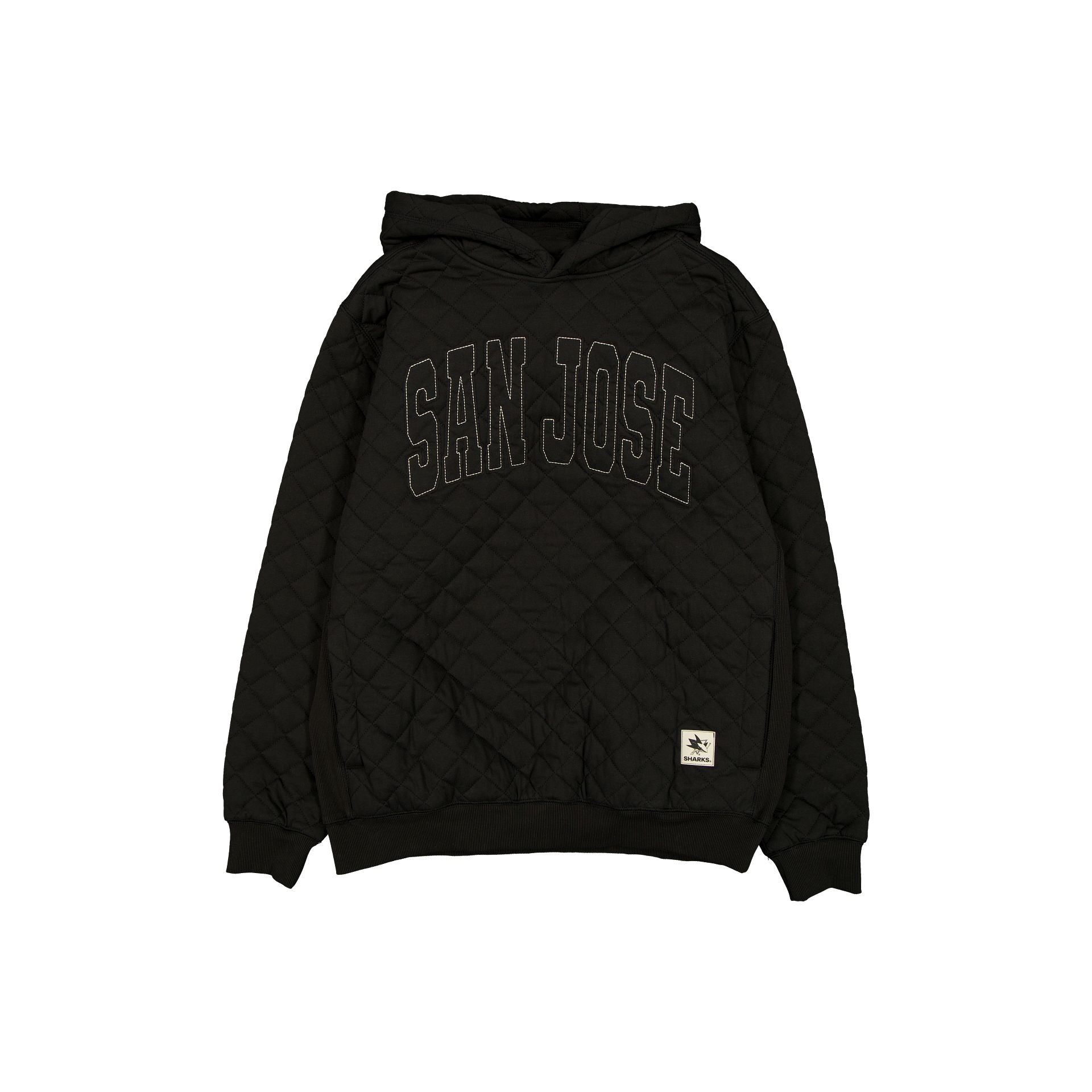 San Jose Sharks Quilted Hoodie