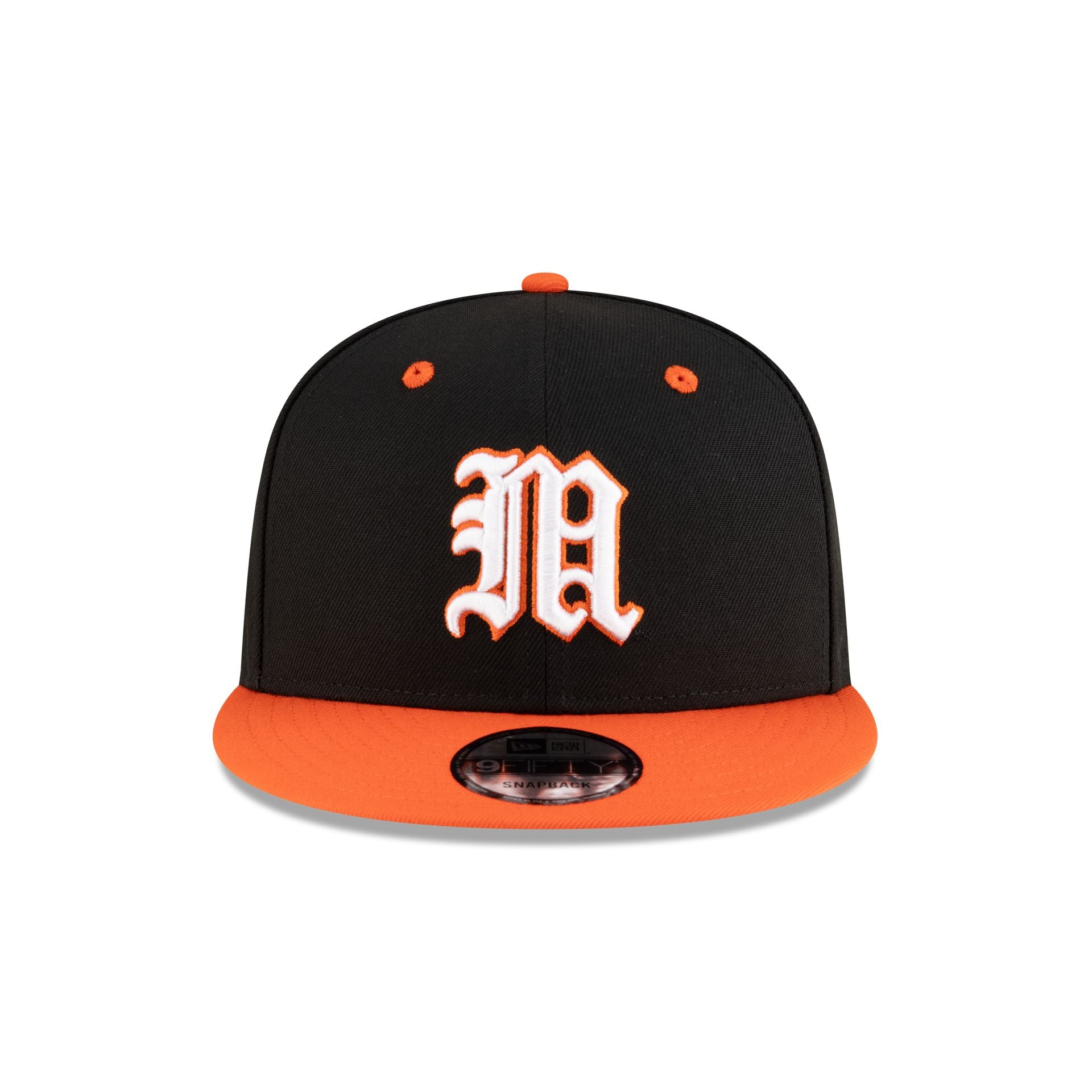 Alternative view of New Era X Adidas Miami Hurricanes Black 9Fifty Snapback Hat