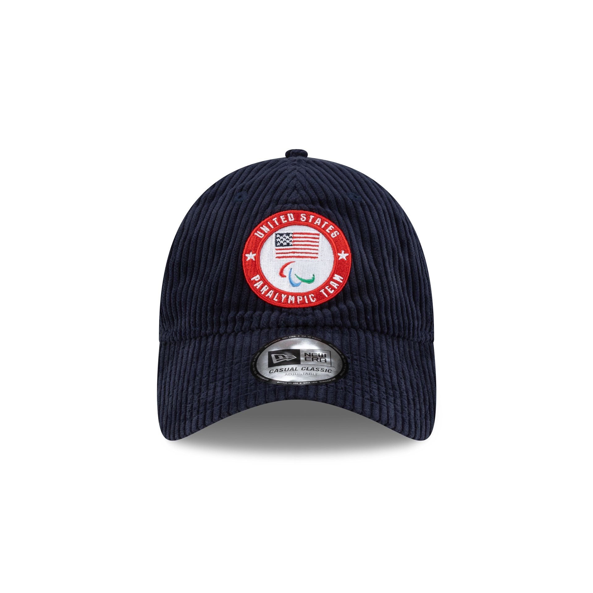Alternative view of Team Usa Winter Paralympics Corduroy Casual Classic Adjustable Hat