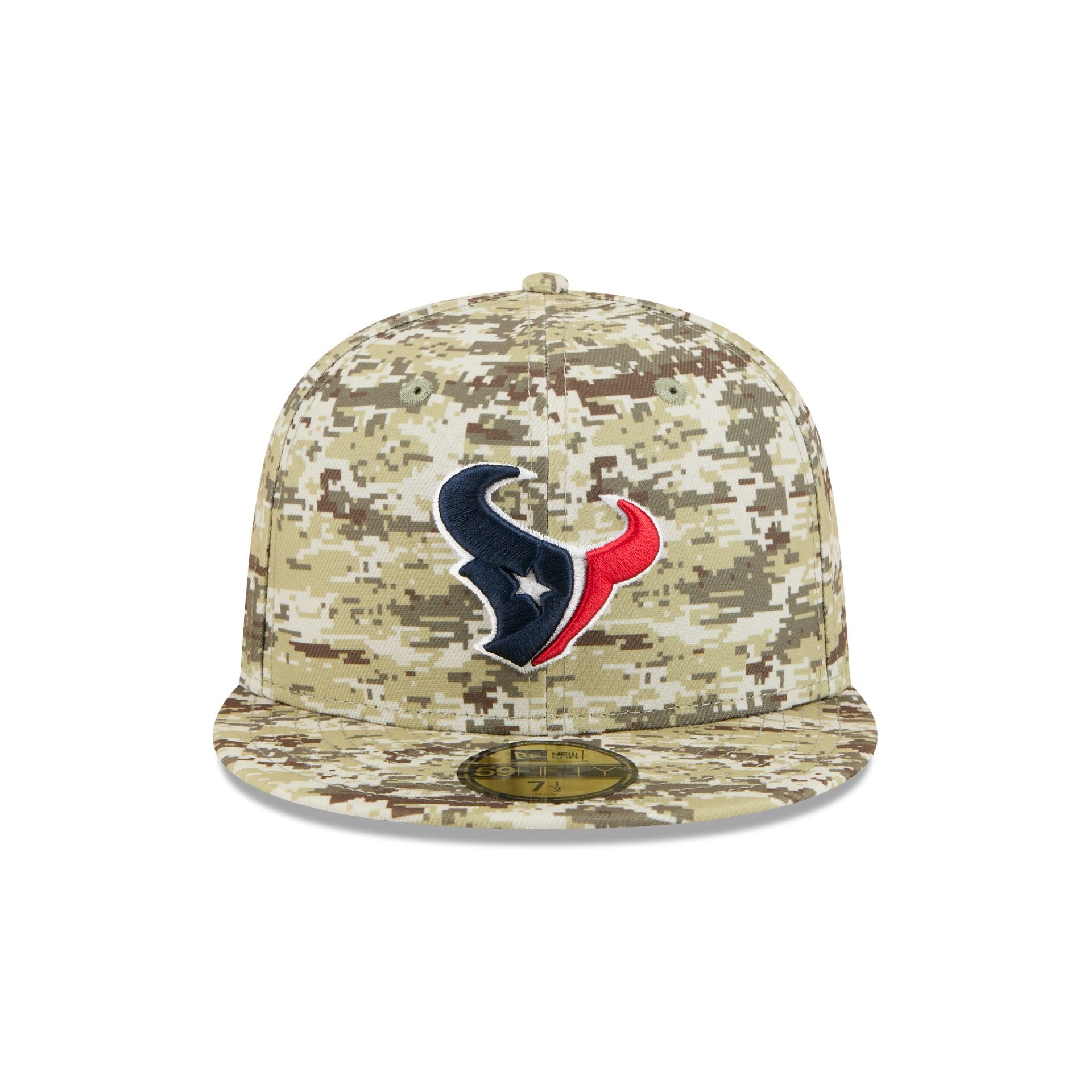 Alternative view of Houston Texans 2025 Salute To Service Fan Gear 59Fifty Fitted Hat