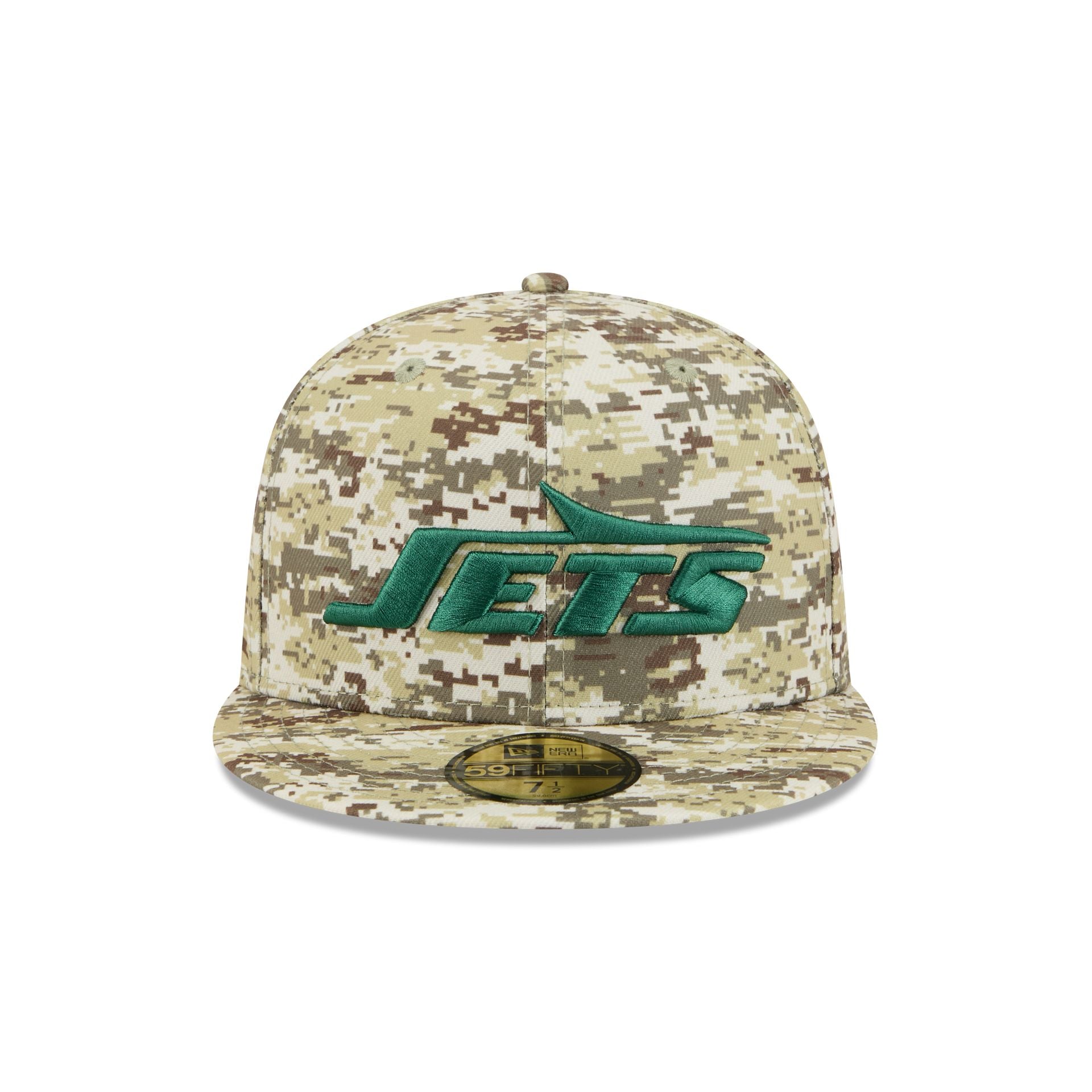 Alternative view of New York Jets 2025 Salute To Service Fan Gear 59Fifty Fitted Hat