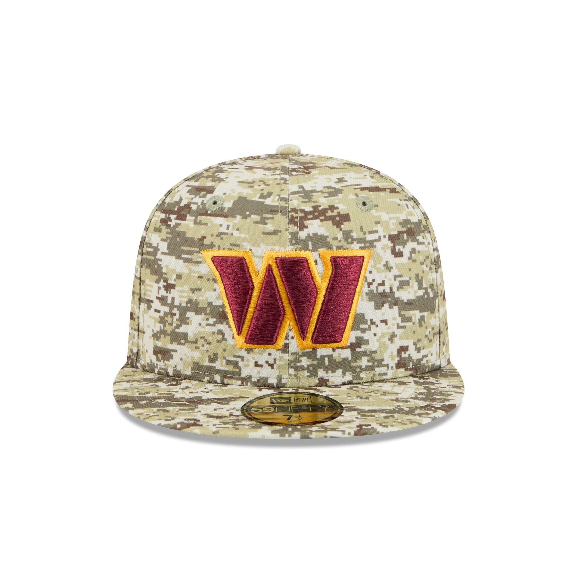 Alternative view of Washington Commanders 2025 Salute To Service Fan Gear 59Fifty Fitted Hat