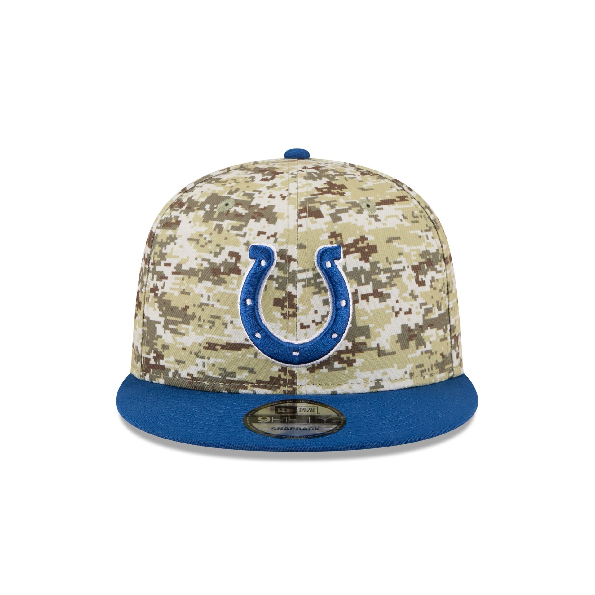 Alternative view of Indianapolis Colts 2025 Salute To Service Fan Gear 9Fifty Snapback Hat