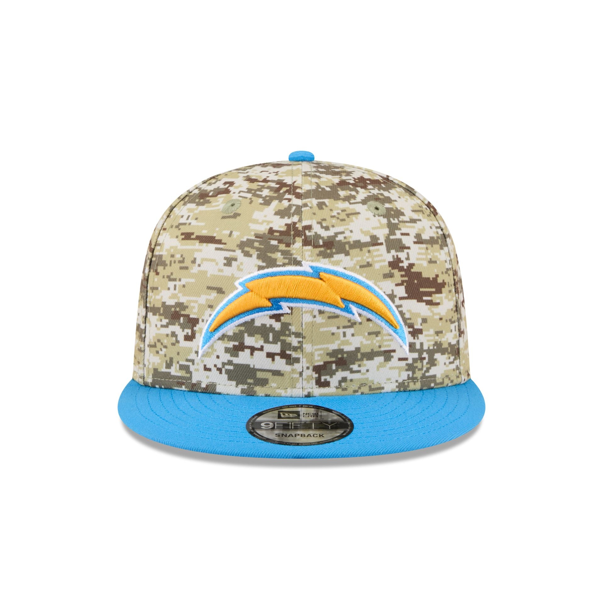 Alternative view of Los Angeles Chargers 2025 Salute To Service Fan Gear 9Fifty Snapback Hat