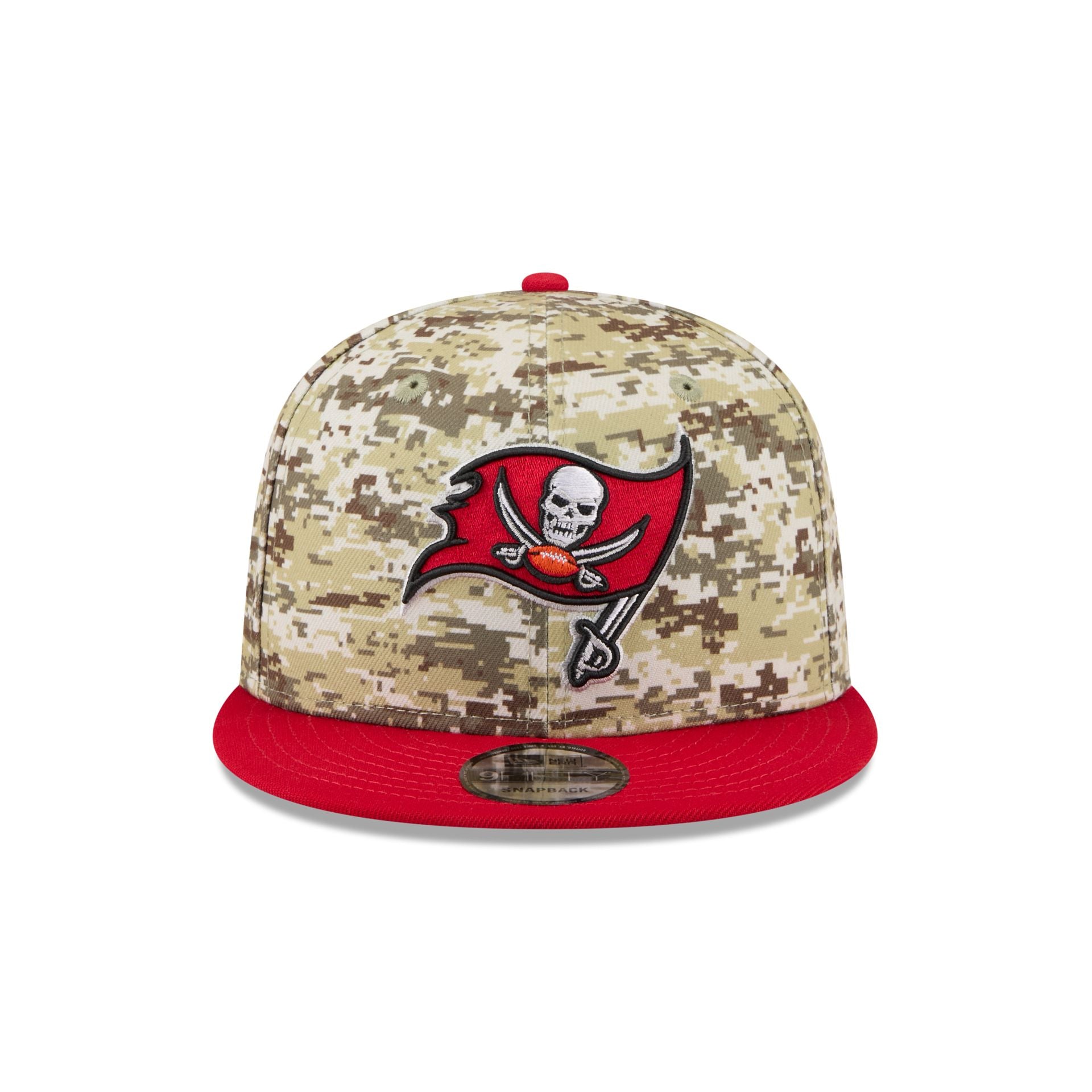 Alternative view of Tampa Bay Buccaneers 2025 Salute To Service Fan Gear 9Fifty Snapback Hat