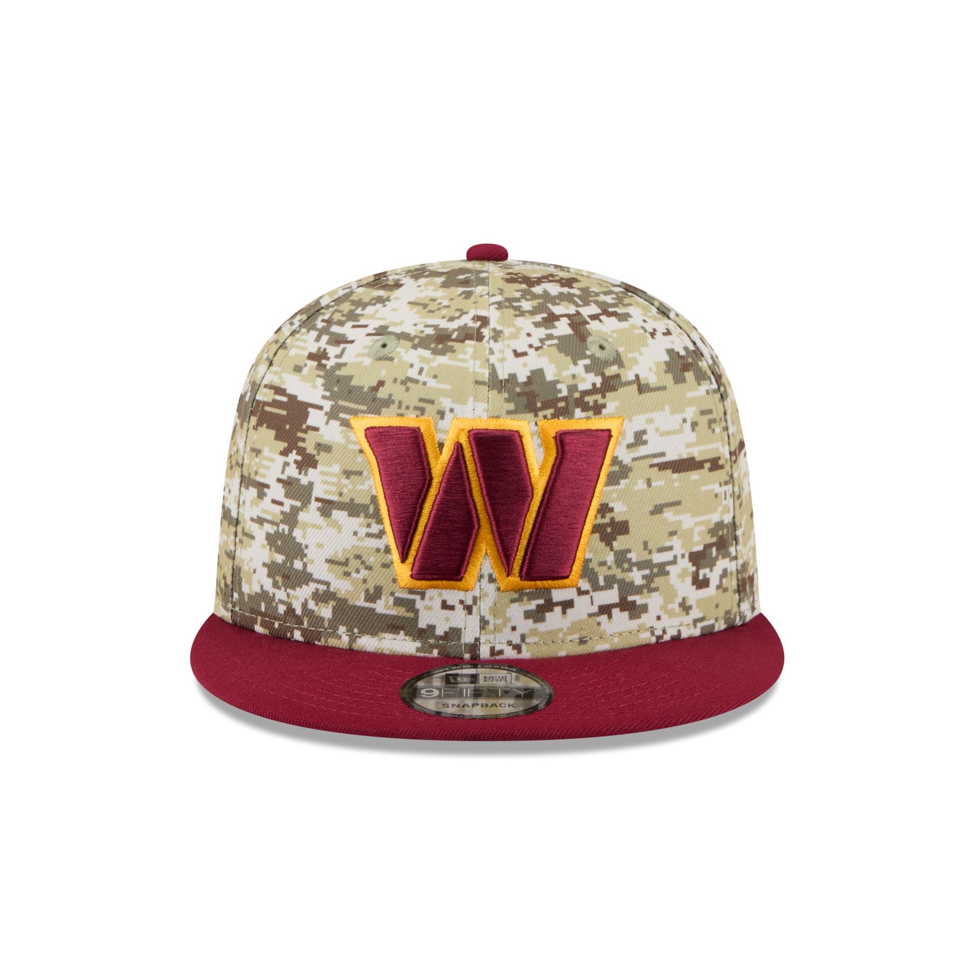 Alternative view of Washington Commanders 2025 Salute To Service Fan Gear 9Fifty Snapback Hat