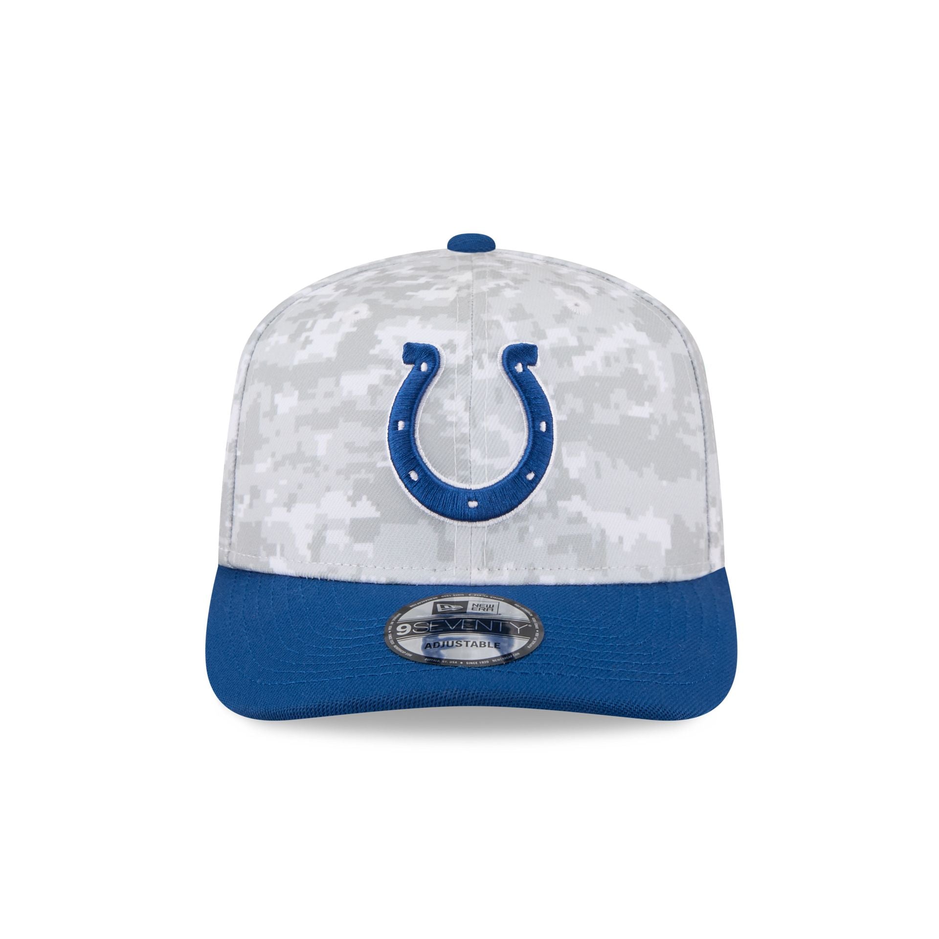 Alternative view of Indianapolis Colts 2025 Salute To Service Fan Gear 9Seventy Stretch-Snap Hat