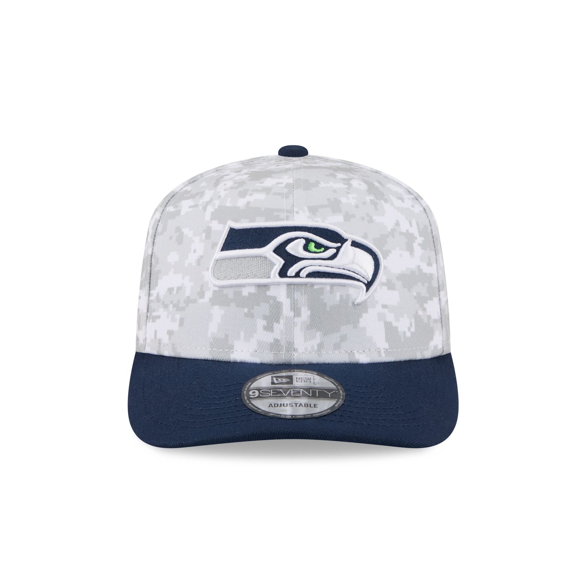 Alternative view of Seattle Seahawks 2025 Salute To Service Fan Gear 9Seventy Stretch-Snap Hat