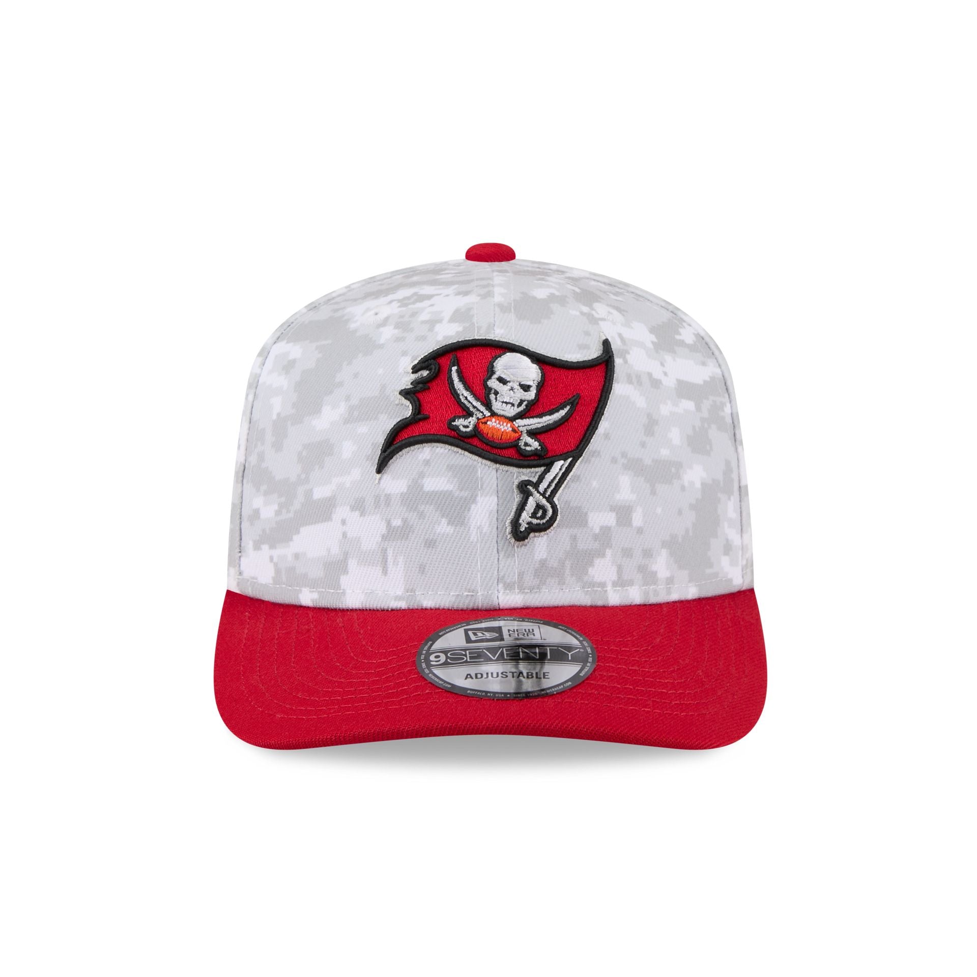 Alternative view of Tampa Bay Buccaneers 2025 Salute To Service Fan Gear 9Seventy Stretch-Snap Hat