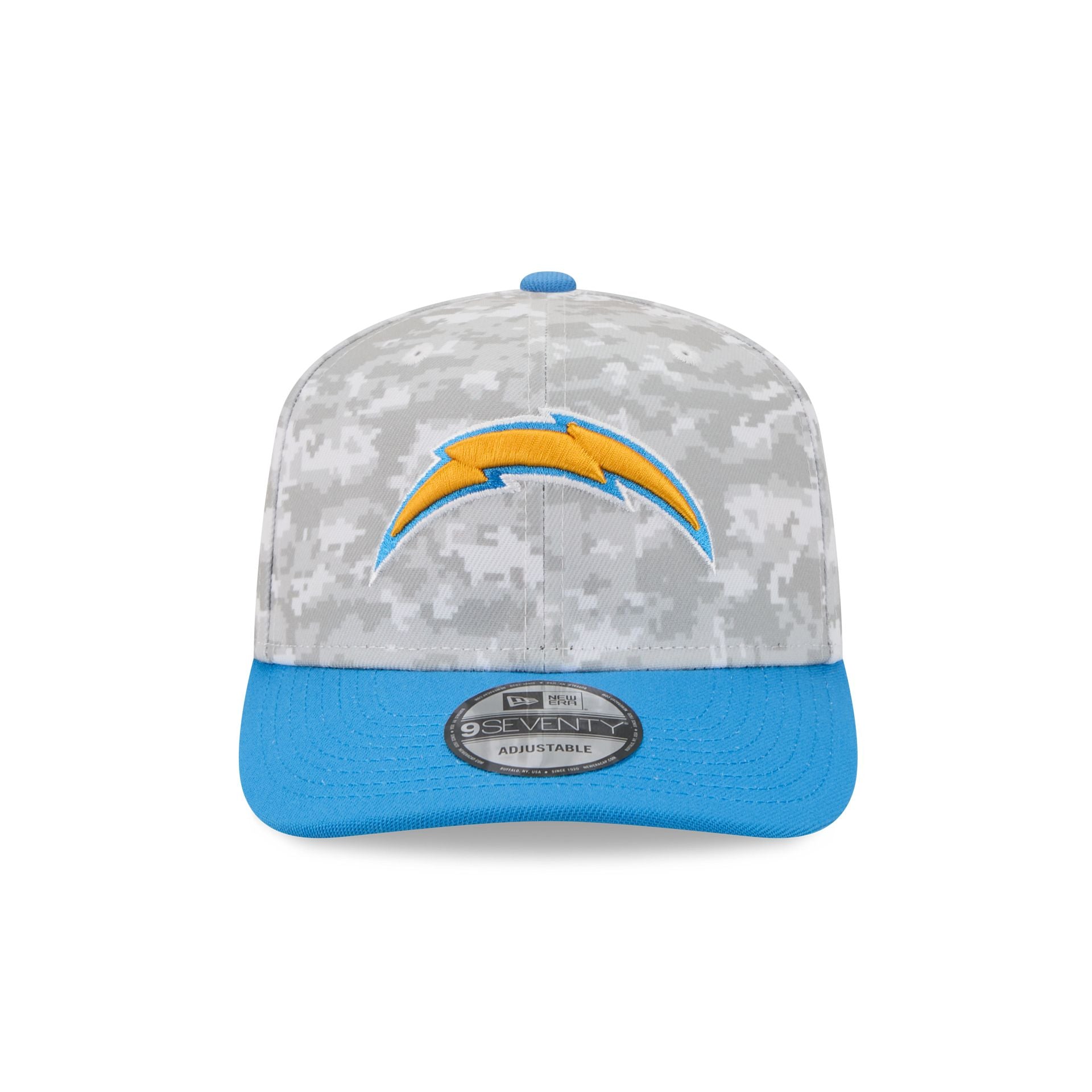 Alternative view of Los Angeles Chargers 2025 Salute To Service Fan Gear 9Seventy Stretch-Snap Hat