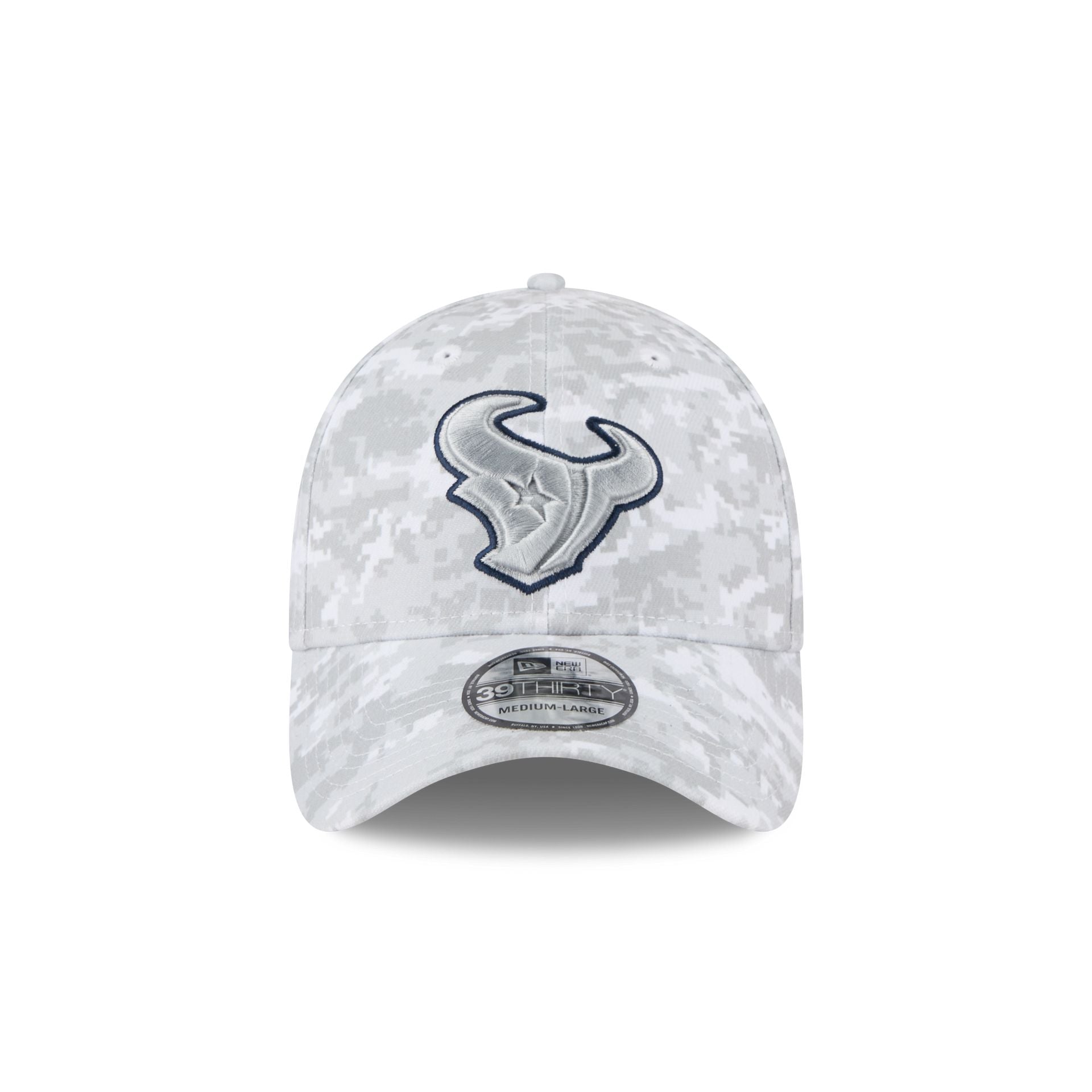 Alternative view of Houston Texans 2025 Salute To Service Fan Gear 39Thirty Stretch Fit Hat