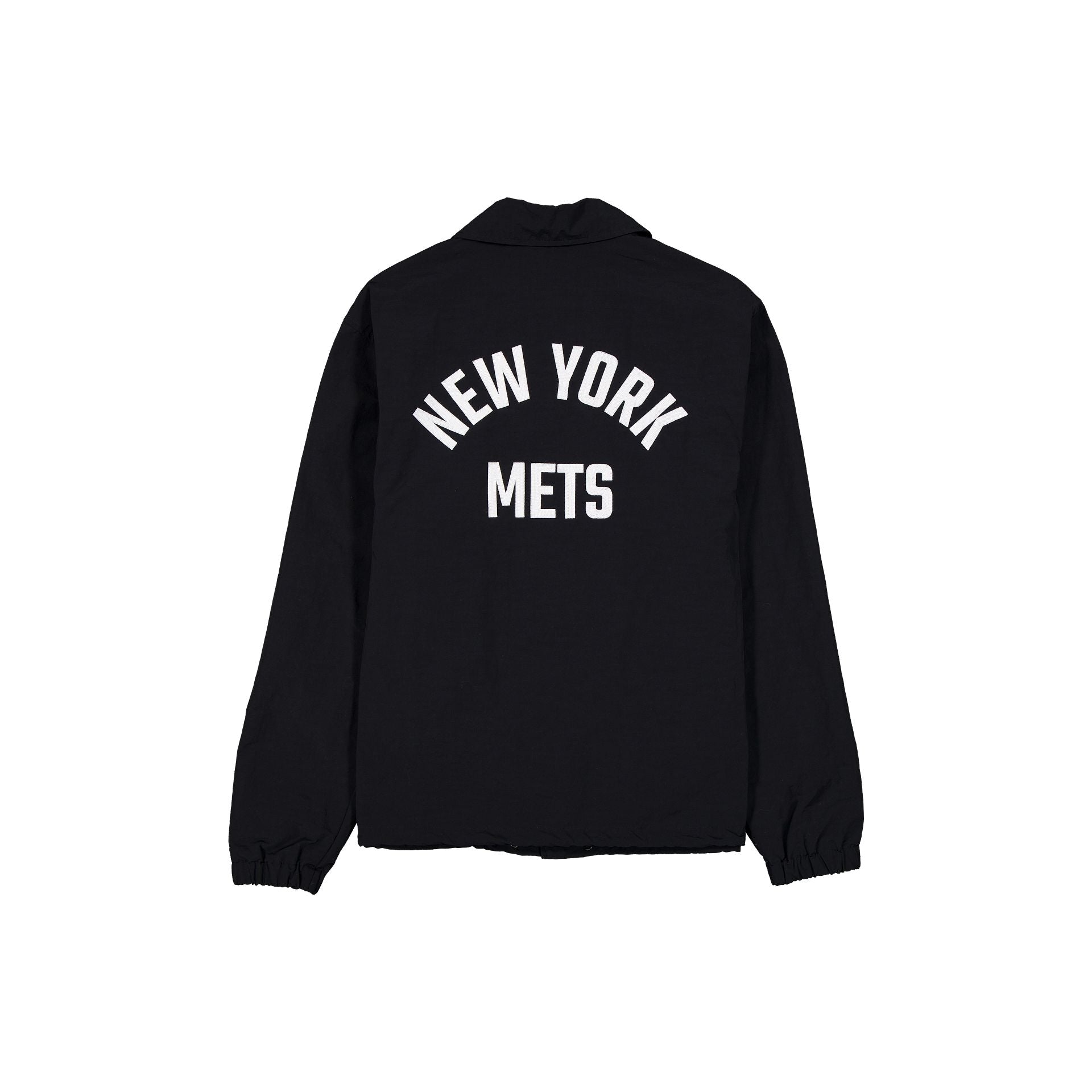 Alternative view of New York Mets Black Coaches Jacket