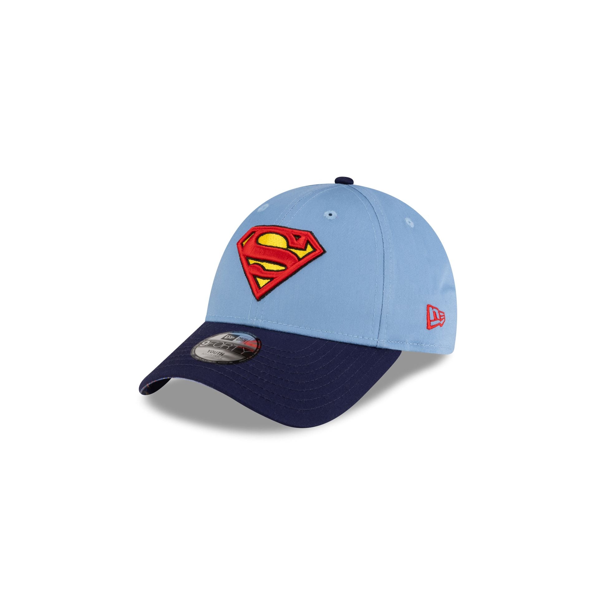 Superman Kids Sky Blue 9Forty Adjustable Hat
