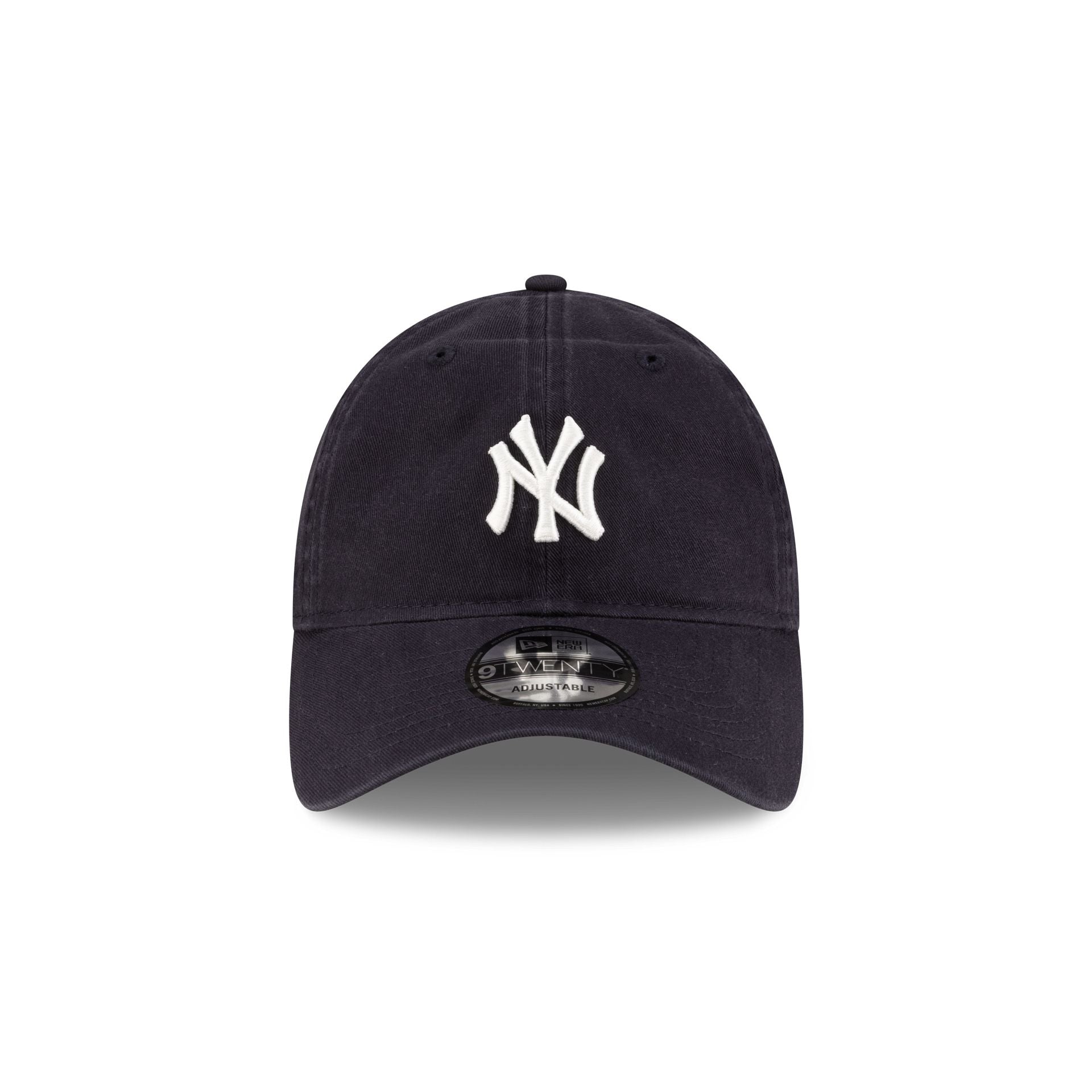 Alternative view of New York Yankees Navy Washed Script 9Twenty Adjustable Hat