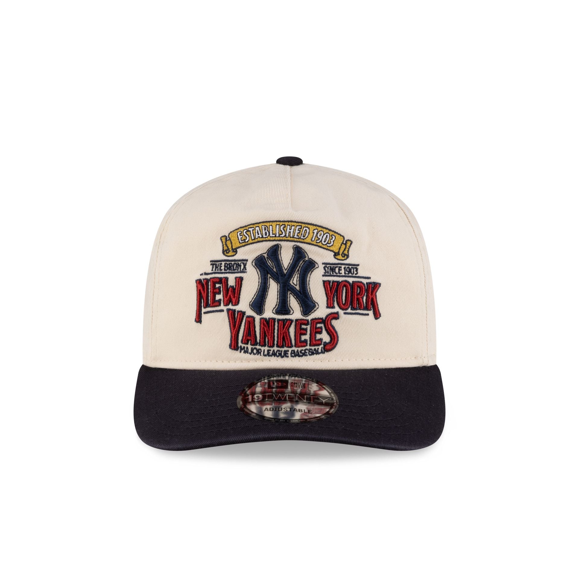 Alternative view of New York Yankees Washed Graphic Light Navy 19Twenty Adjustable Hat