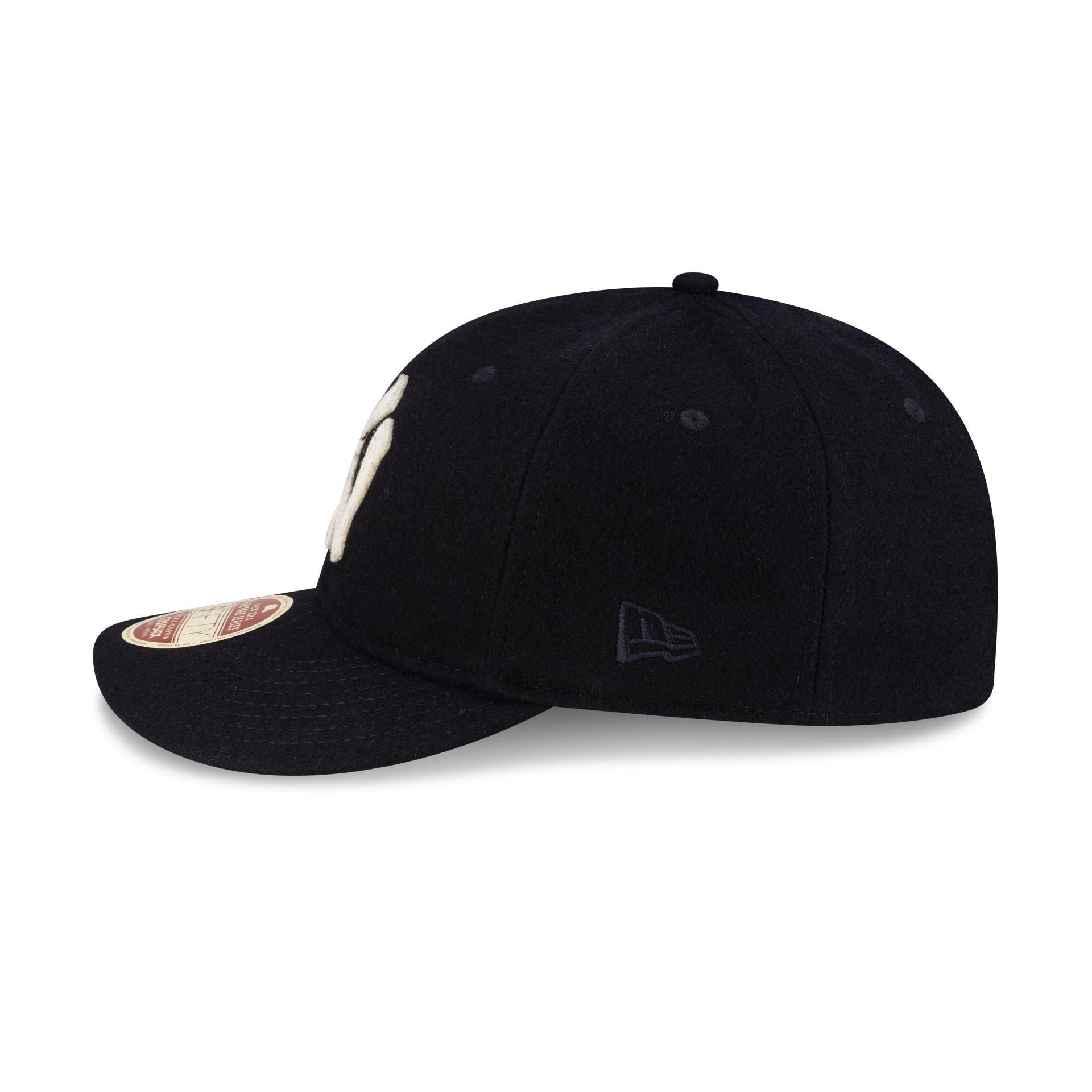 New York Yankees Melton Wool Heritage Series Retro Crown 9Fifty Strapback Hat - Image 4