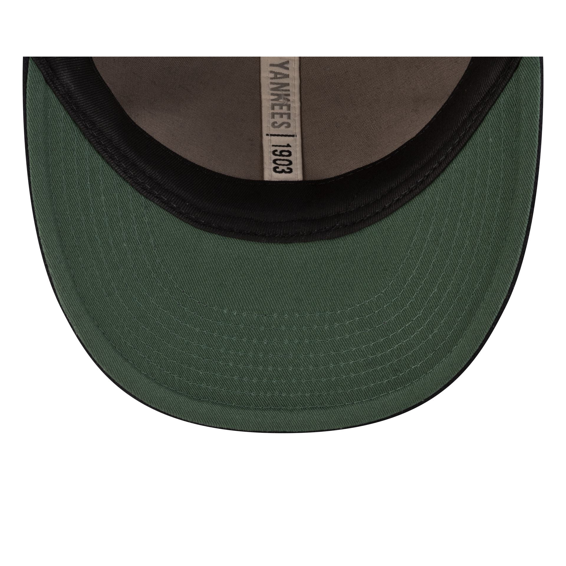 New York Yankees Melton Wool Heritage Series Retro Crown 9Fifty Strapback Hat - Image 7