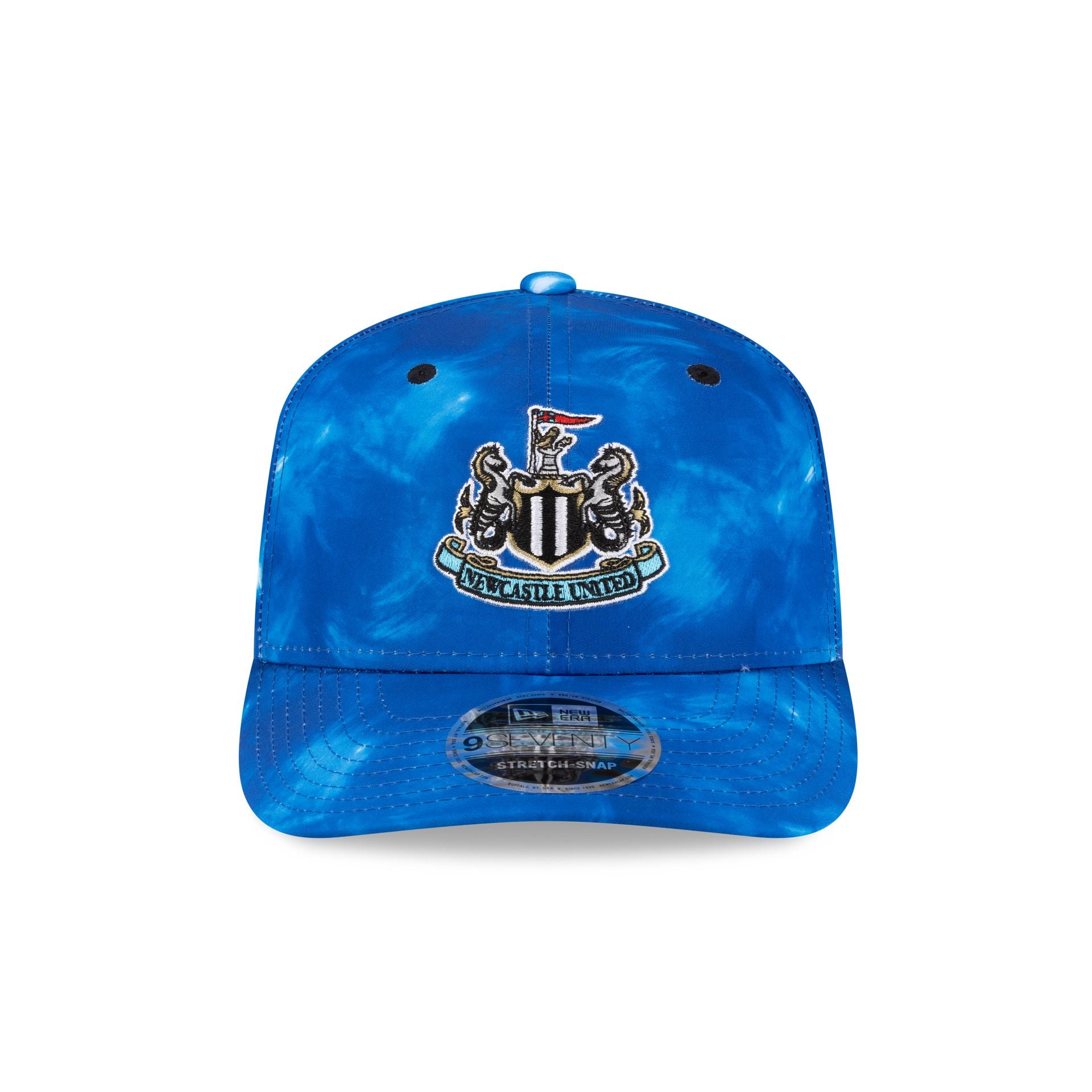 Alternative view of Newcastle United Fc 1993 Open Blue 9Seventy Stretch-Snap Hat