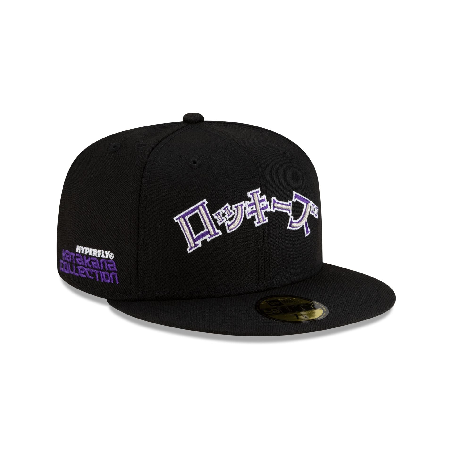 Hyperfly Katakana X Colorado Rockies 59Fifty Fitted Hat