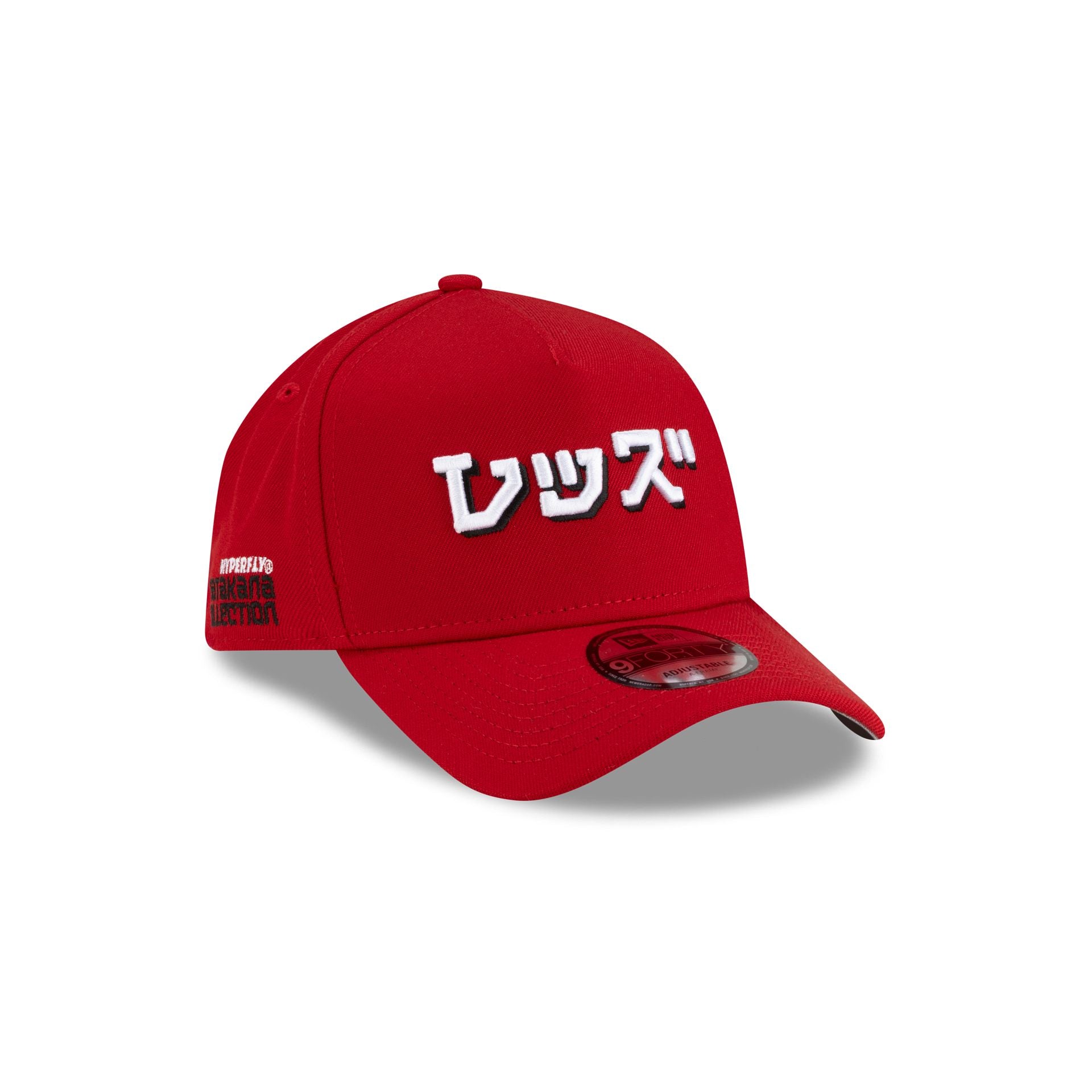 Hyperfly Katakana X Cincinnati Reds 9Forty A-Frame Snapback Hat