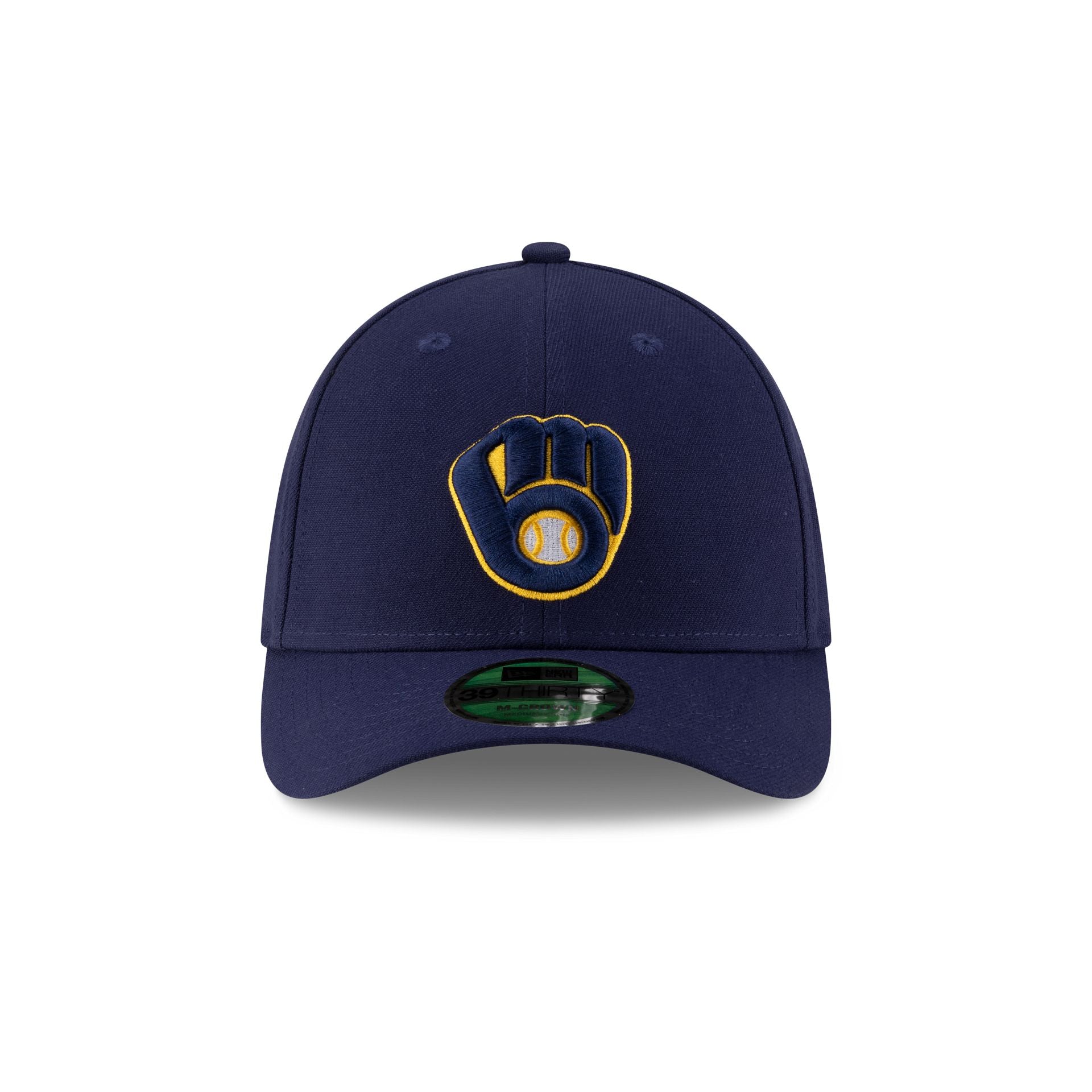 Alternative view of Milwaukee Brewers Player Replica 39Thirty M-Crown Stretch Fit Hat