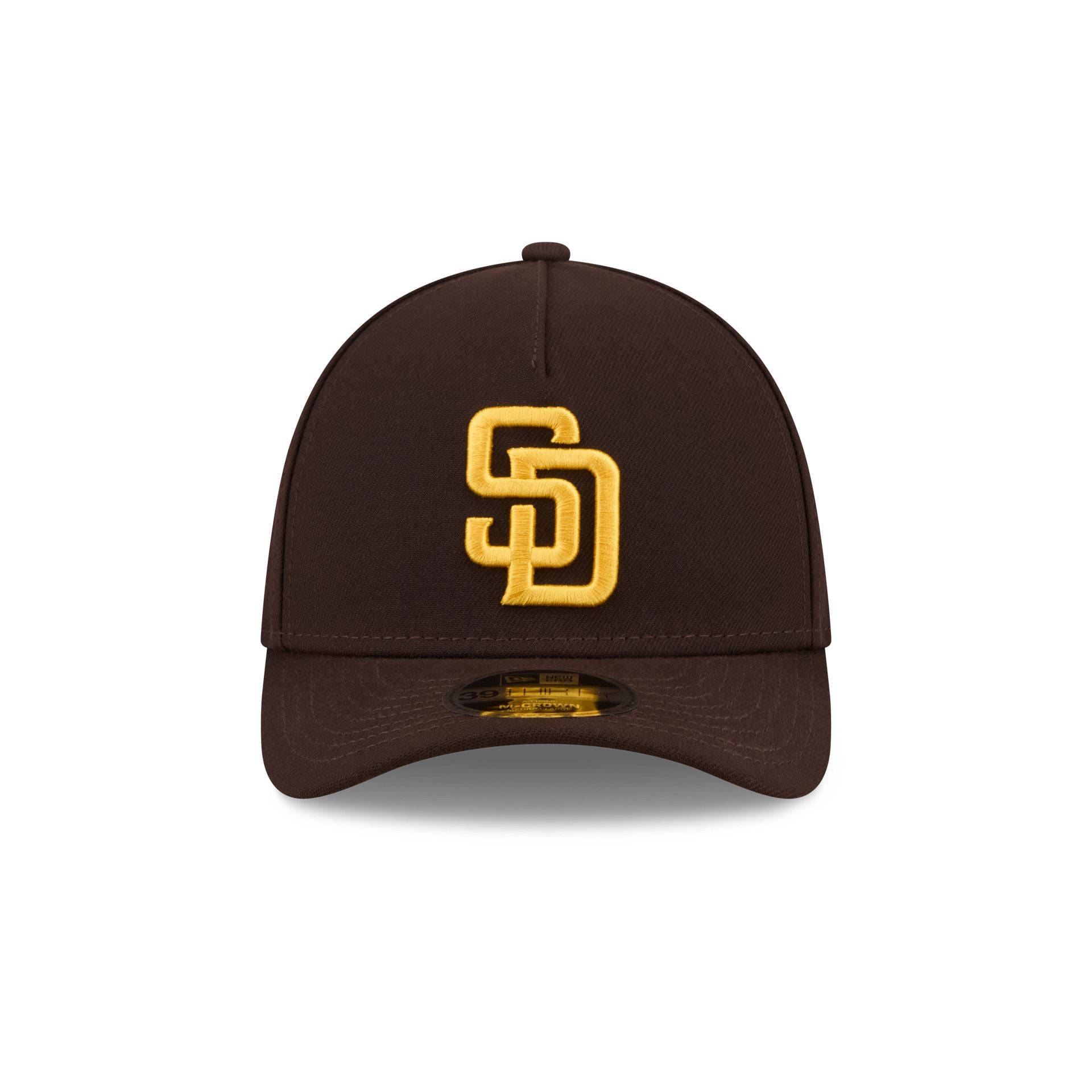 Alternative view of San Diego Padres 39Thirty M-Crown A-Frame Stretch Fit Hat
