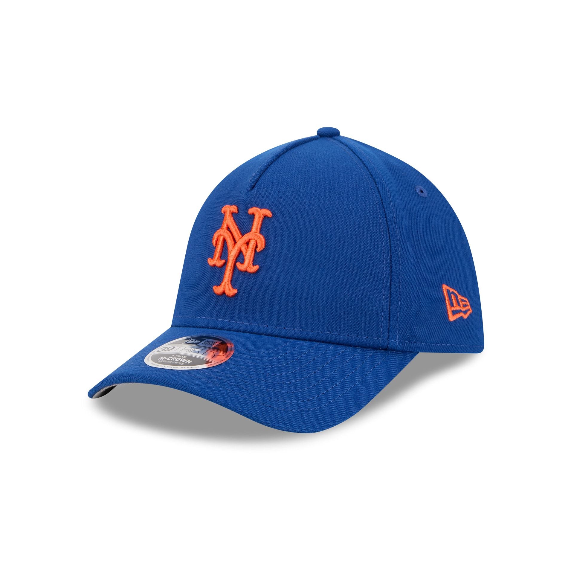New York Mets 39Thirty M-Crown A-Frame Stretch Fit Hat