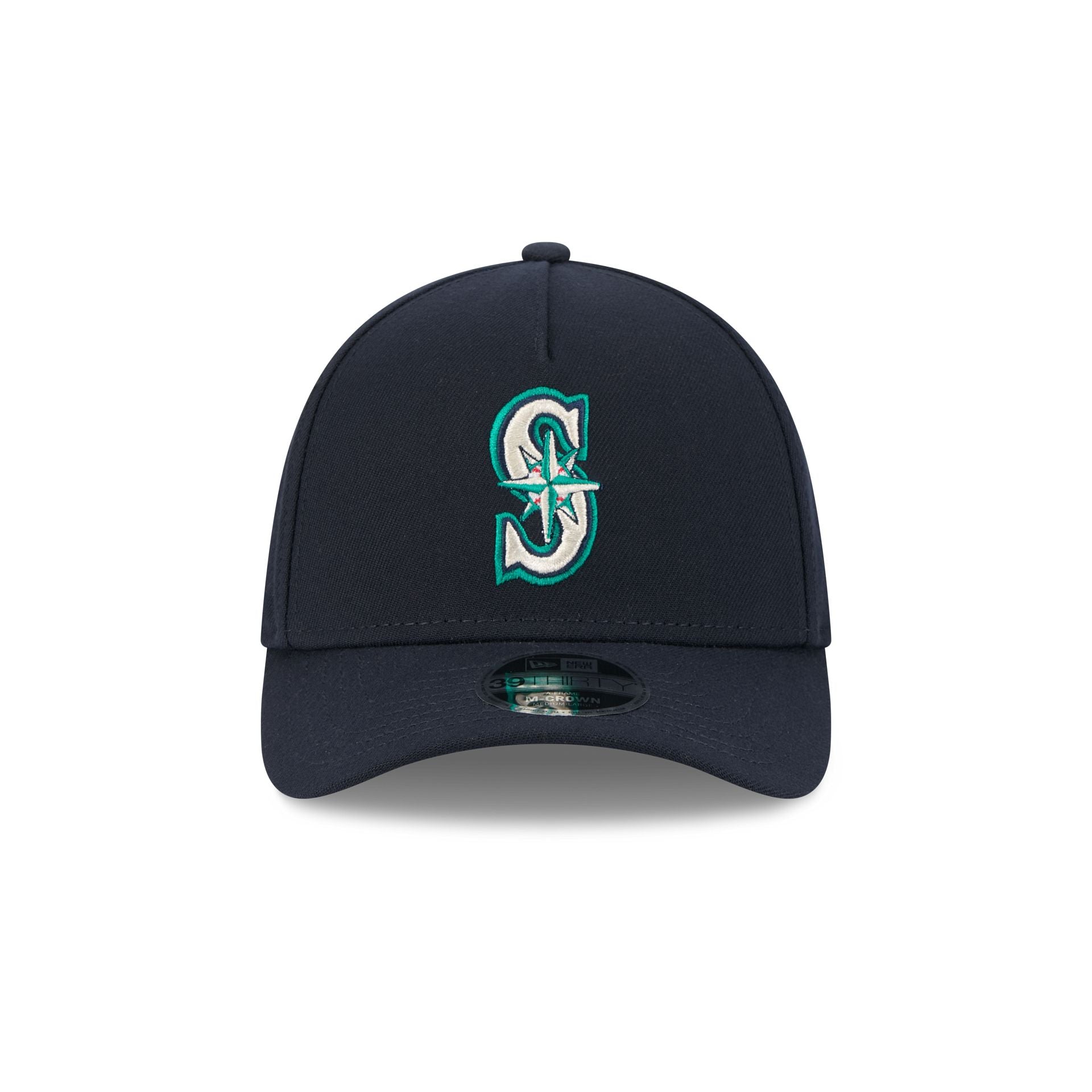 Alternative view of Seattle Mariners 39Thirty M-Crown A-Frame Stretch Fit Hat