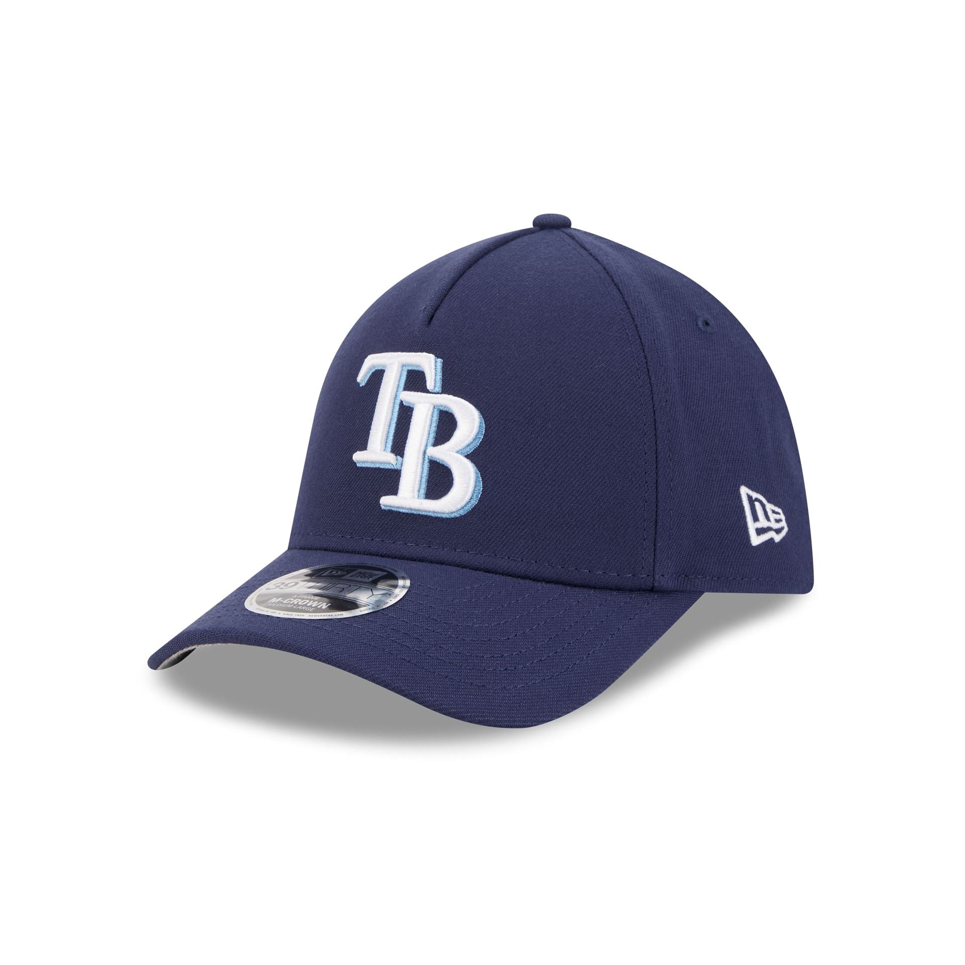 Tampa Bay Rays 39Thirty M-Crown A-Frame Stretch Fit Hat