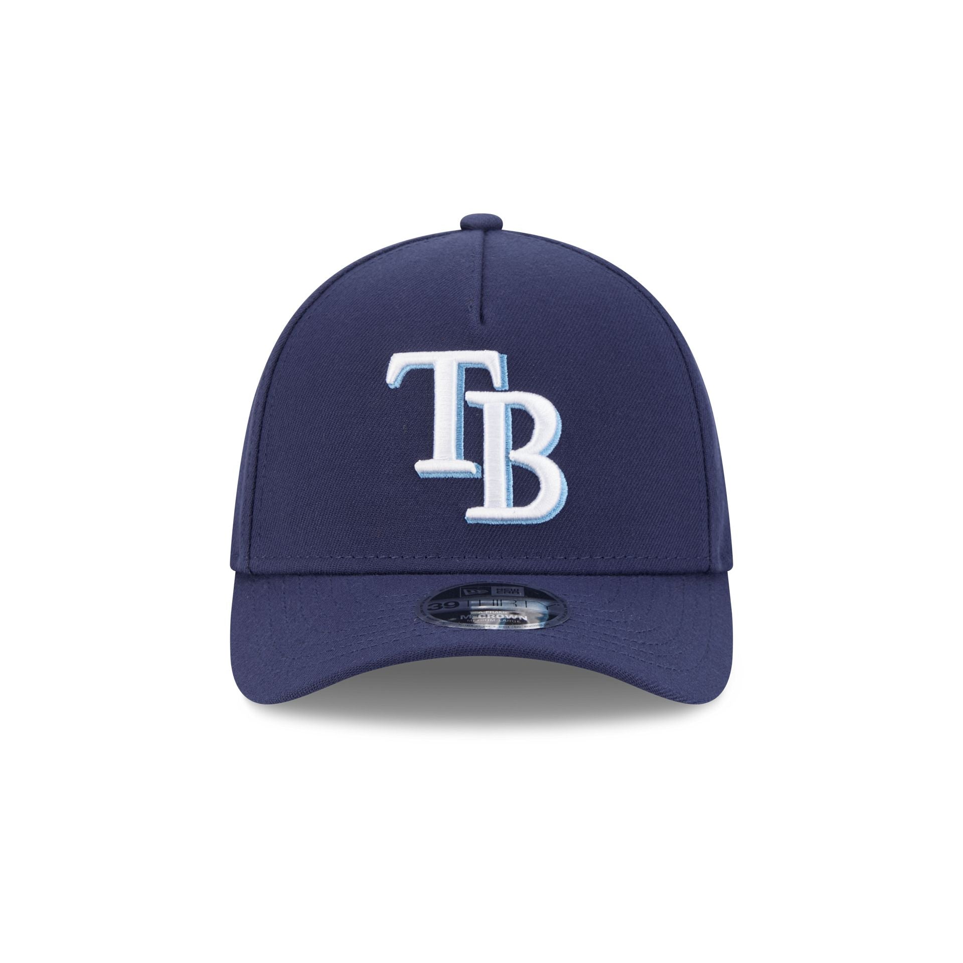Alternative view of Tampa Bay Rays 39Thirty M-Crown A-Frame Stretch Fit Hat