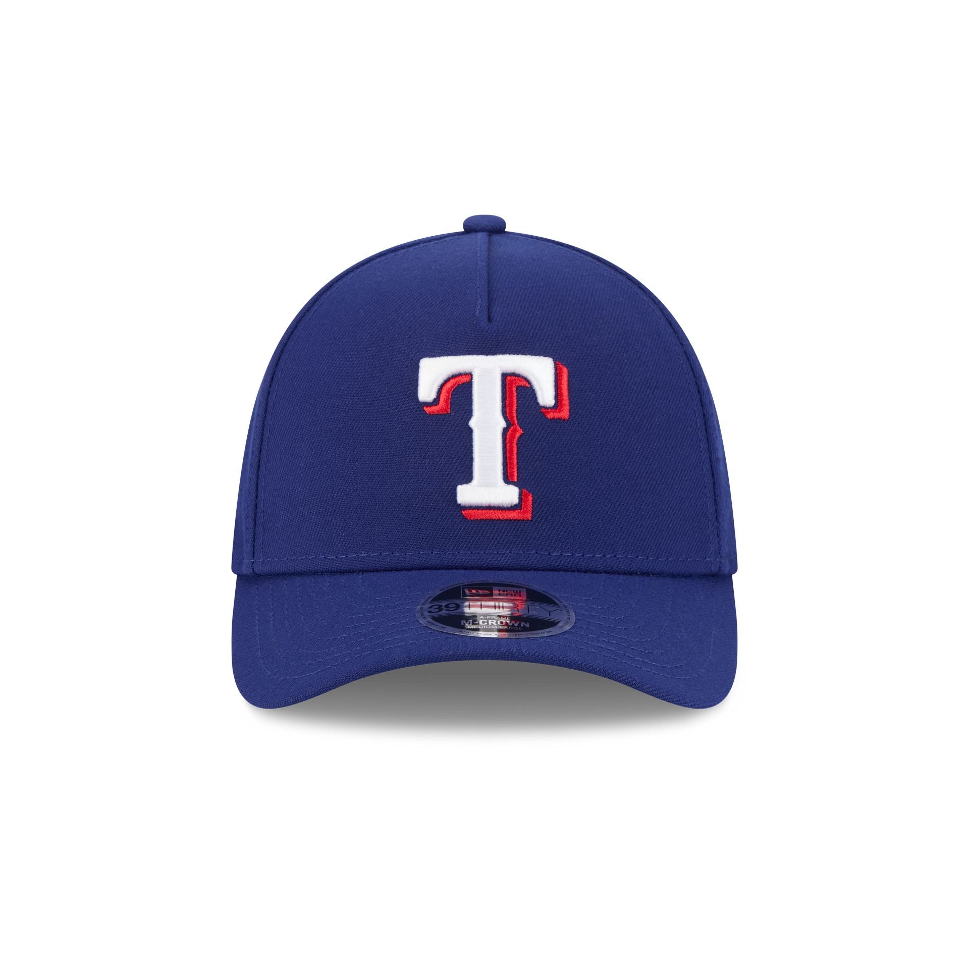 Alternative view of Texas Rangers 39Thirty M-Crown A-Frame Stretch Fit Hat