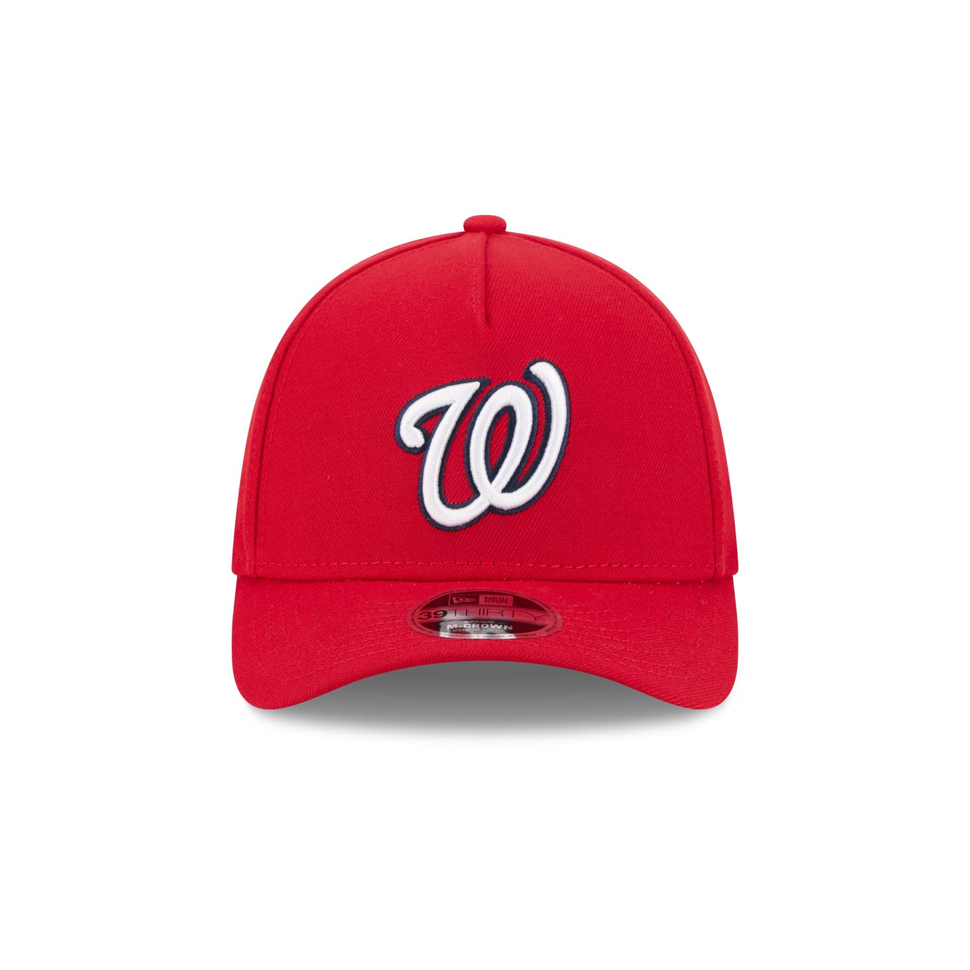 Alternative view of Washington Nationals 39Thirty M-Crown A-Frame Stretch Fit Hat