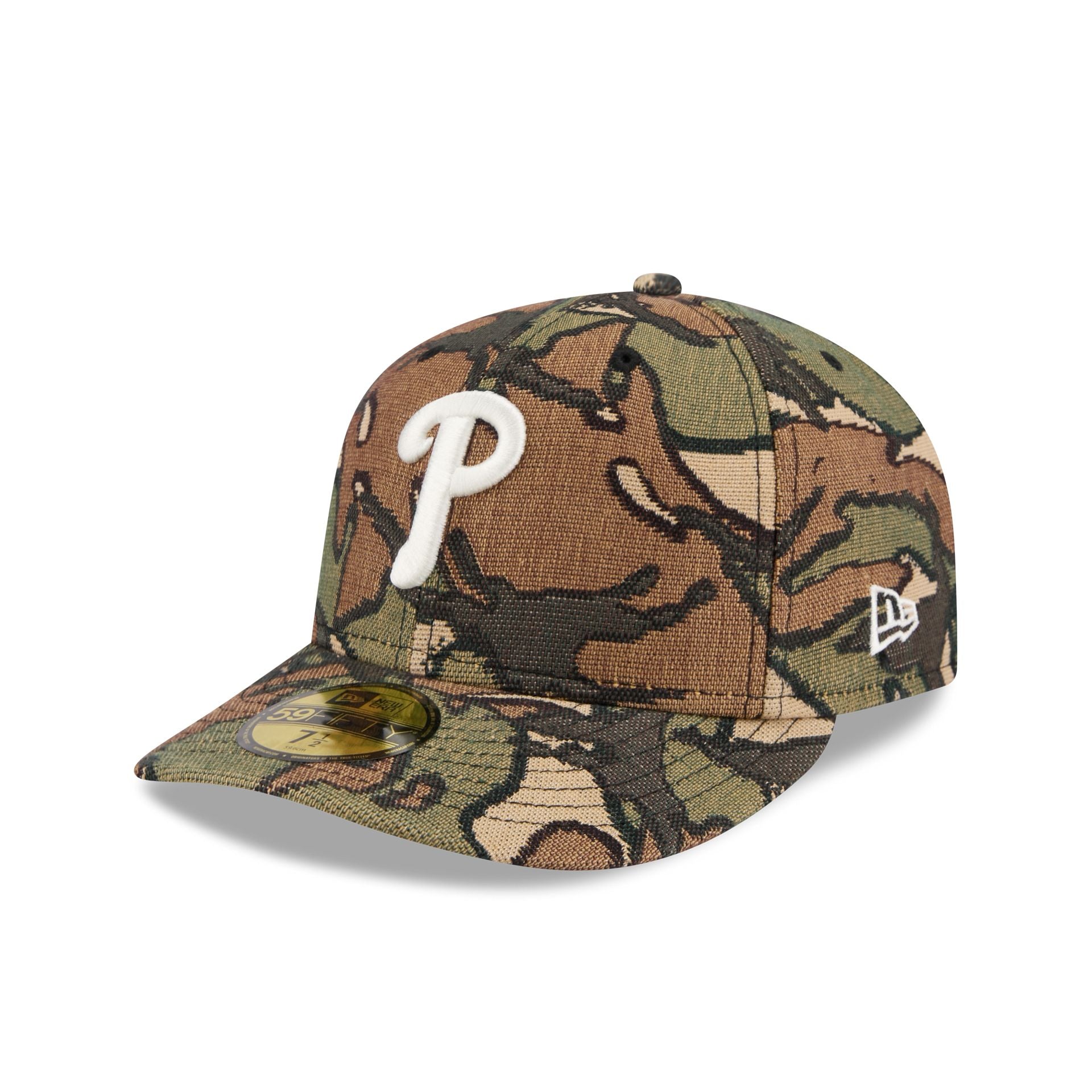 Philadelphia Phillies Three Looms Jacquard Camo 59Fifty Fitted Hat