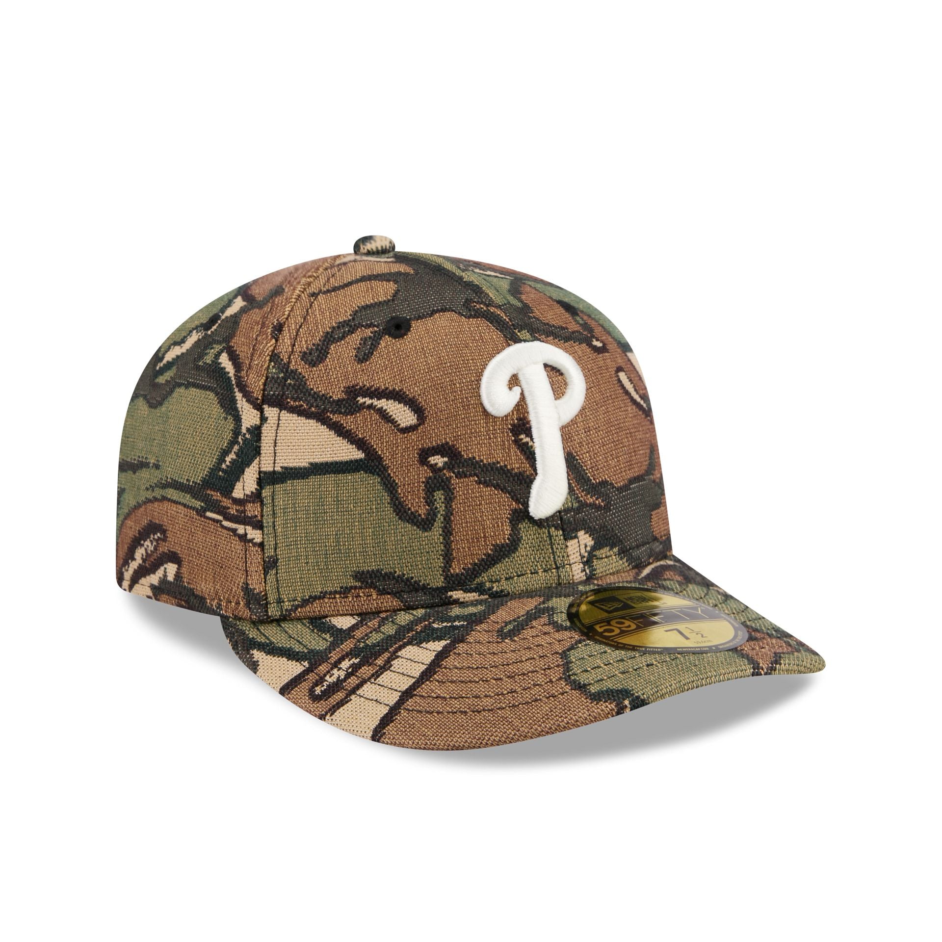 Philadelphia Phillies Three Looms Jacquard Camo 59Fifty Fitted Hat - Image 3