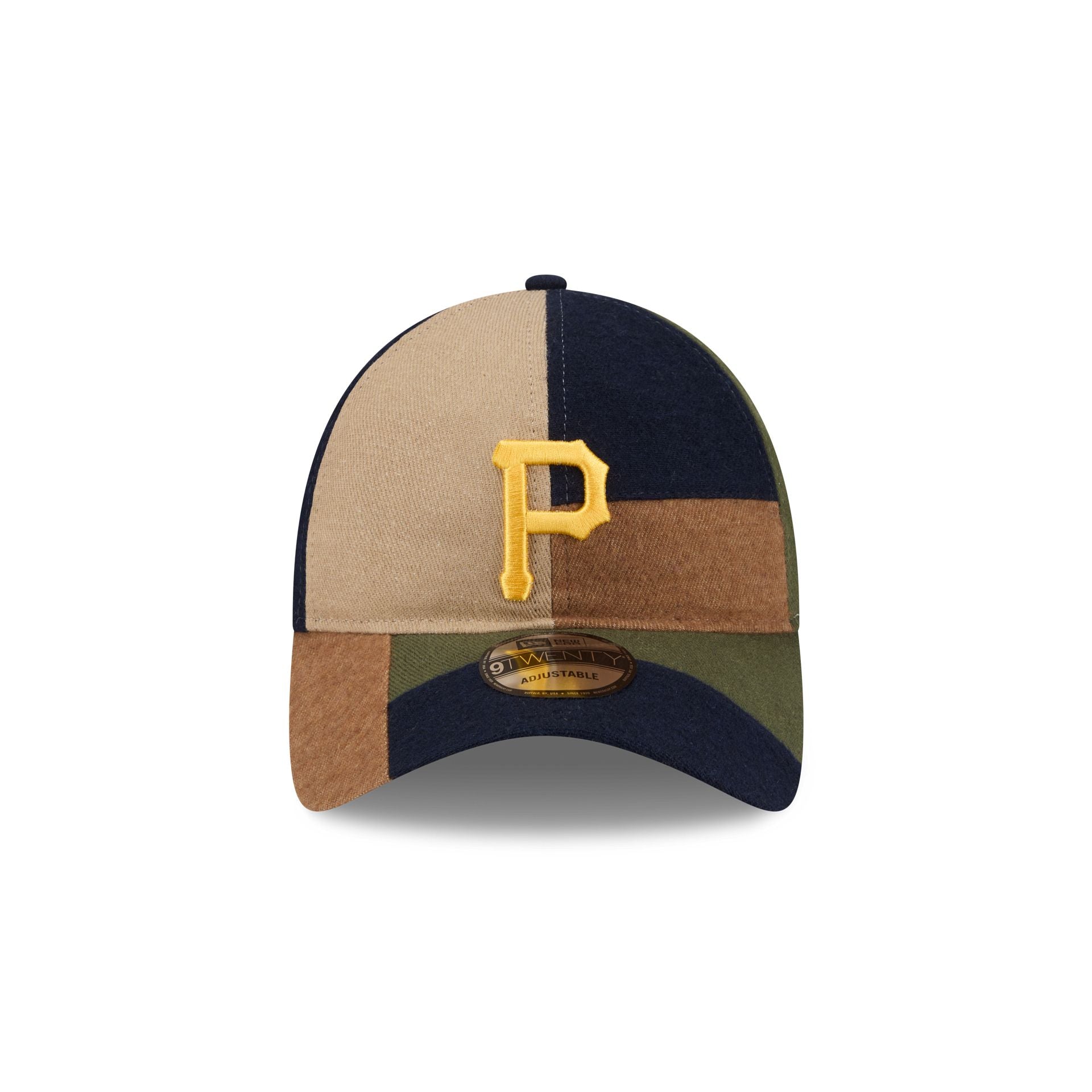 Alternative view of Pittsburgh Pirates Three Looms Cotton Twill Patchwork 9Twenty Adjustable Hat