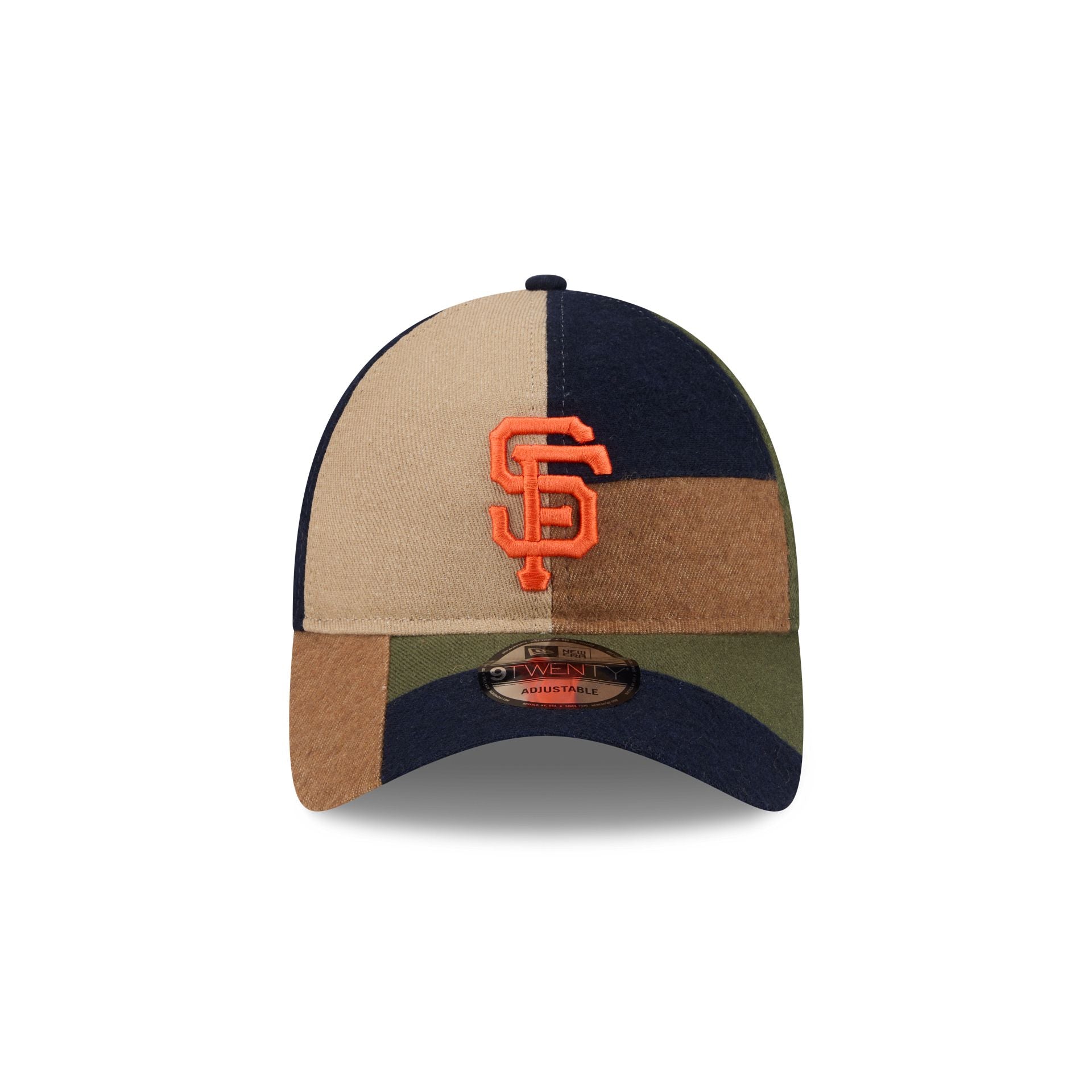 Alternative view of San Francisco Giants Three Looms Cotton Twill Patchwork 9Twenty Adjustable Hat