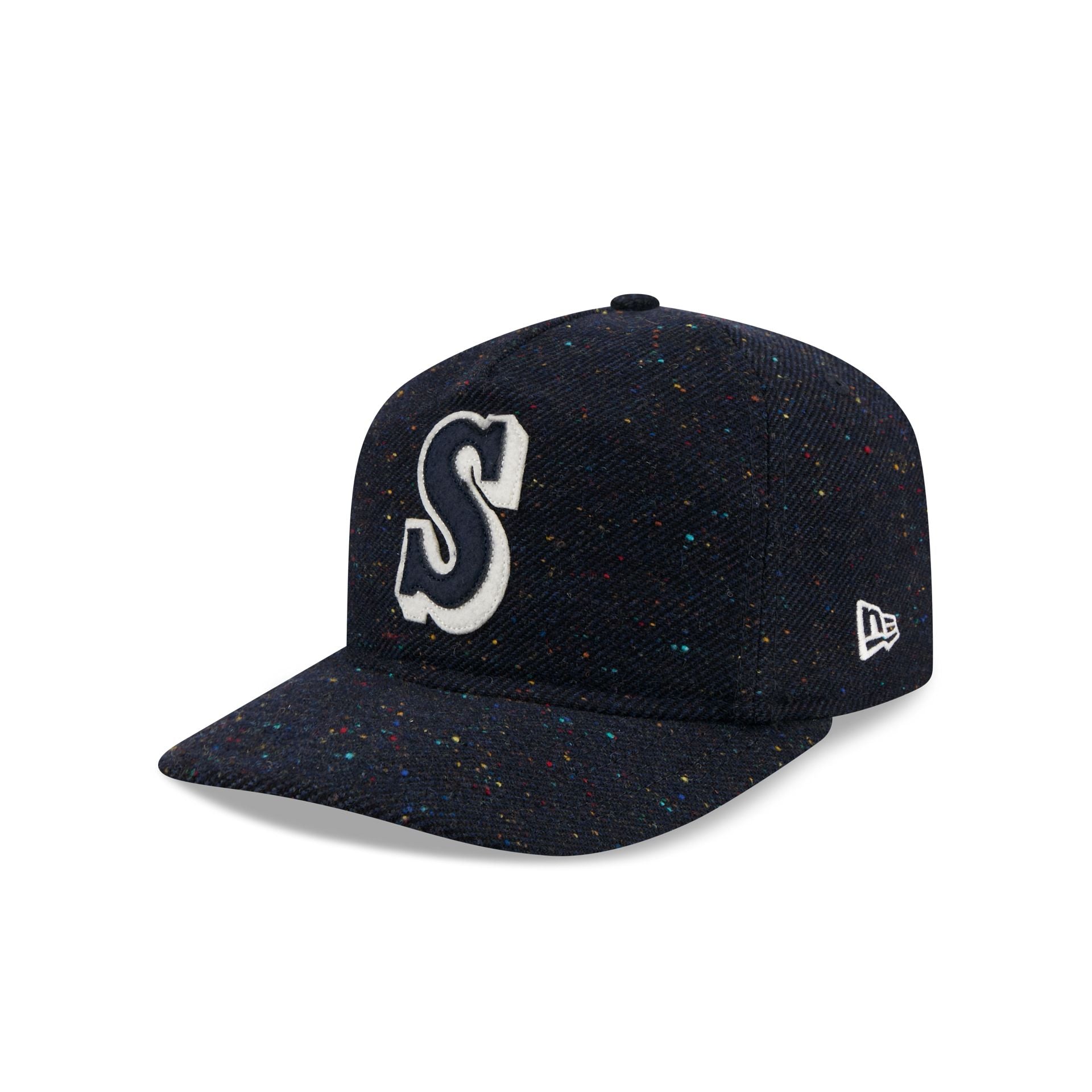 Seattle Mariners Three Looms Speckled Wool 19Twenty Adjustable Hat