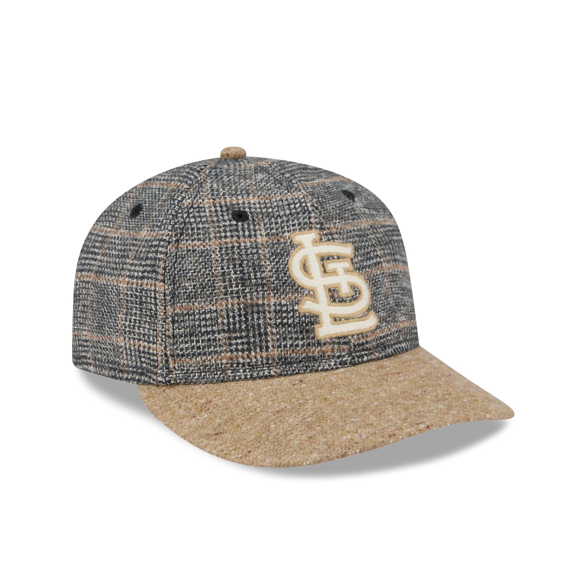 St. Louis Cardinals Three Looms Vintage Tweed Retro Crown 59Fifty Fitted Hat - Image 3